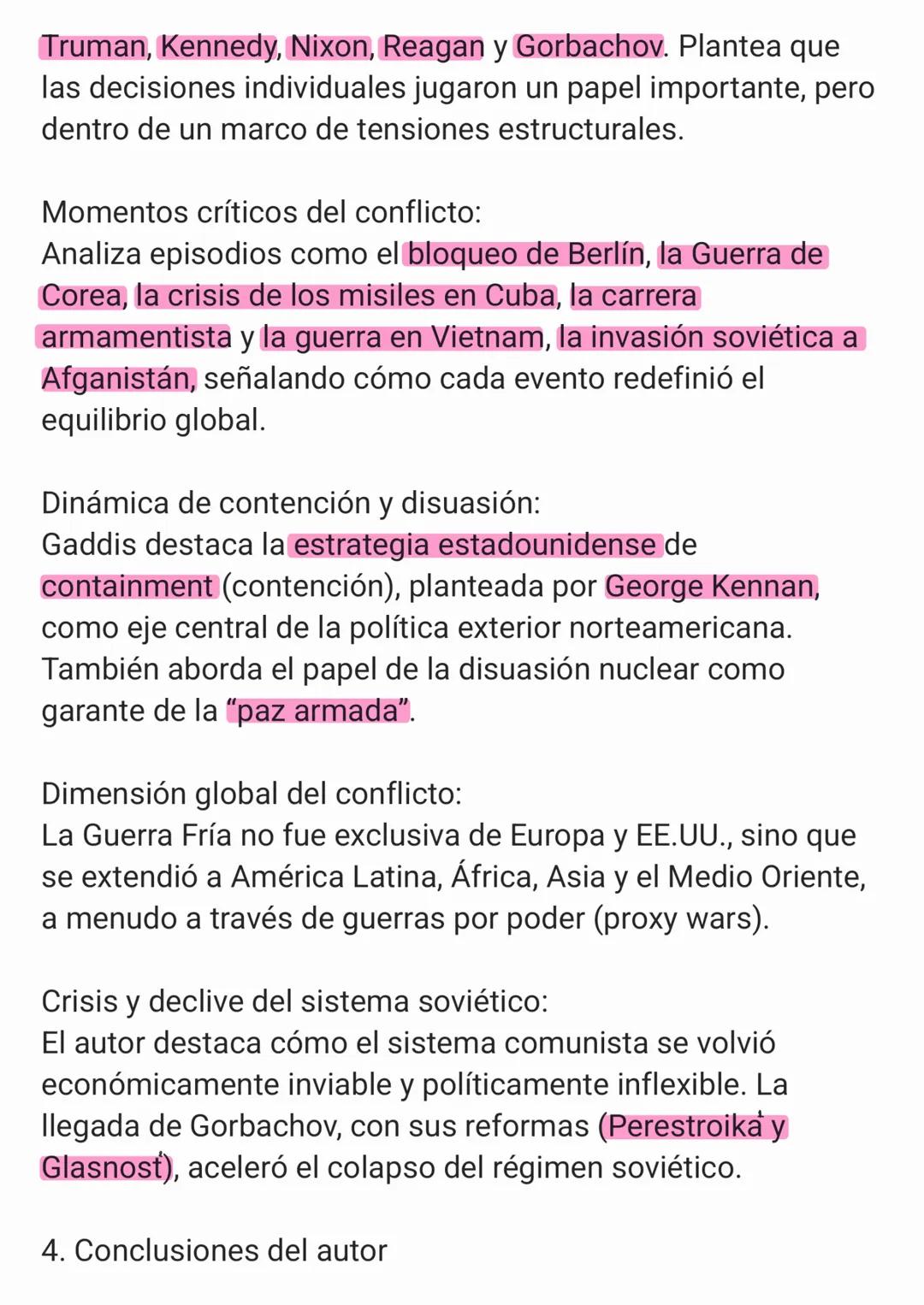 NUEVA HISTORIA DE LA GUERRA FRÍA, RESUMEN:
1. Introducción y enfoque del autor
John Lewis Gaddis, historiador estadounidense
especializado e