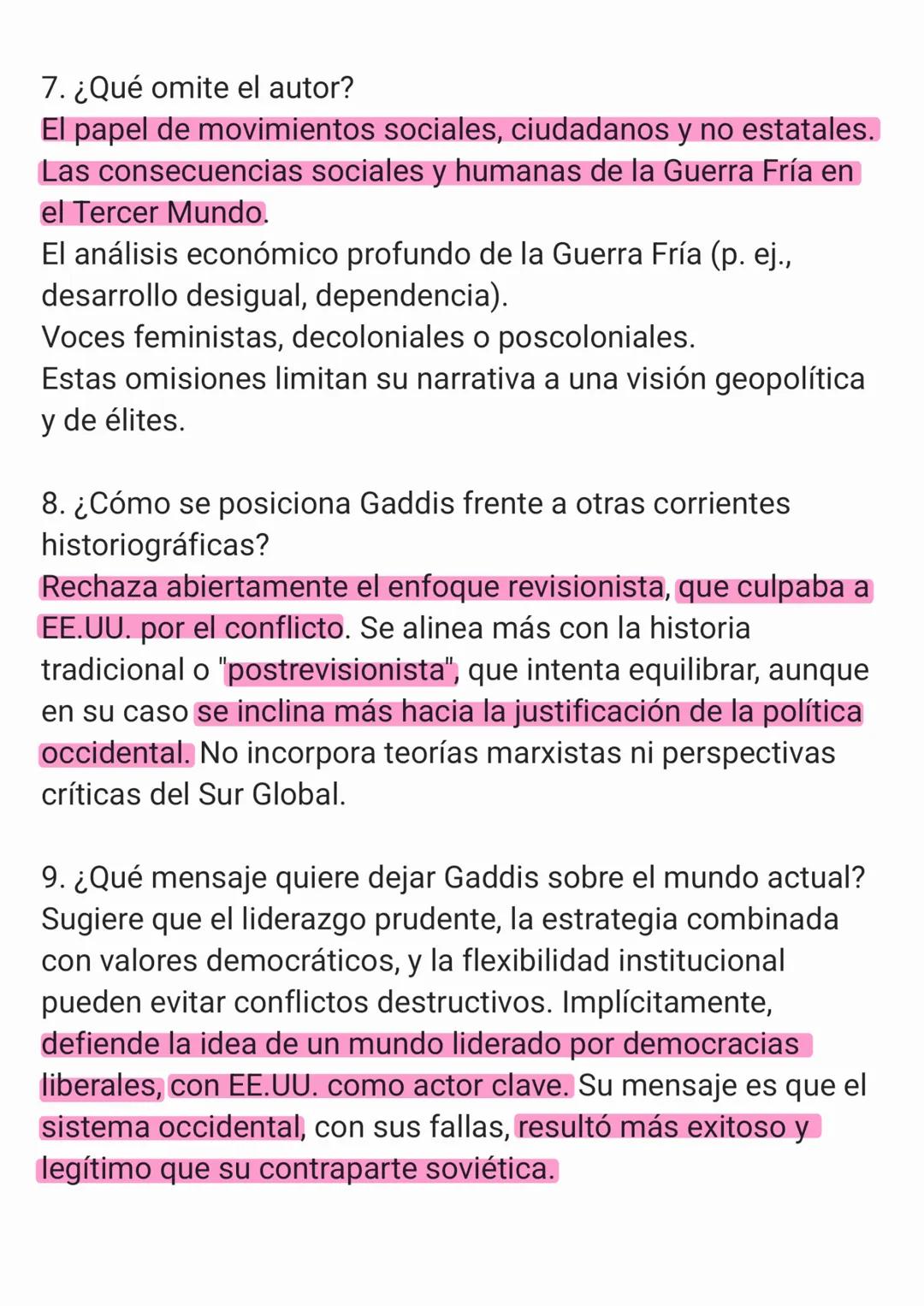 NUEVA HISTORIA DE LA GUERRA FRÍA, RESUMEN:
1. Introducción y enfoque del autor
John Lewis Gaddis, historiador estadounidense
especializado e