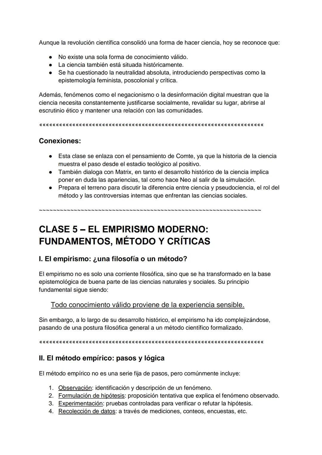 # Clases:
* Introducción a la epistemología 27/03
* Epistemología y ciencia 10/04
* Historia de la ciencia (1) 17/04
* Historia de la cienc