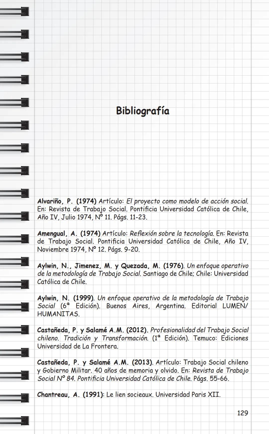 Universidad
de Valparaíso
CHILE
Propuestas Metodológicas
para Trabajo Social
en Intervención Social
y Sistematización.
Cuaderno Metodológico