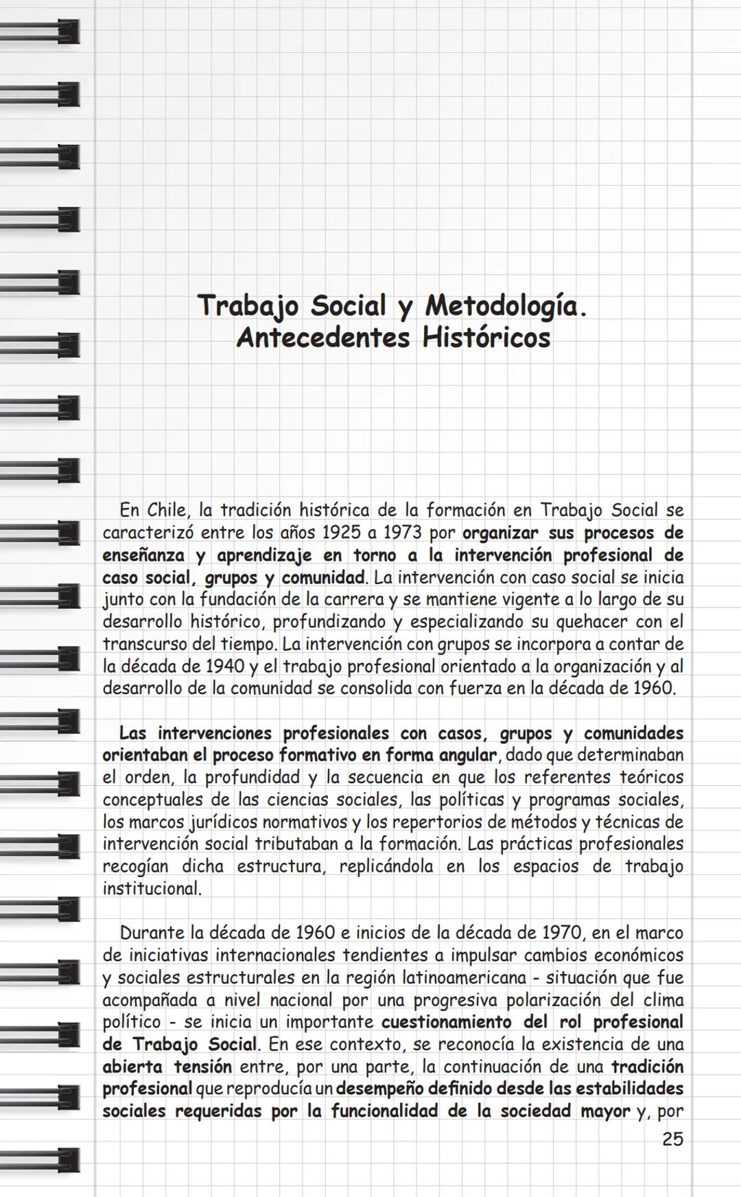 Universidad
de Valparaíso
CHILE
Propuestas Metodológicas
para Trabajo Social
en Intervención Social
y Sistematización.
Cuaderno Metodológico