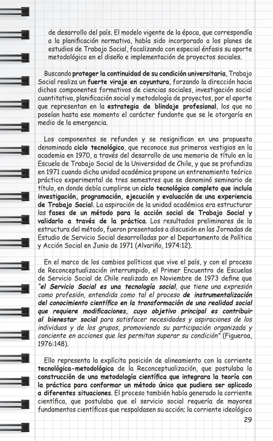 Universidad
de Valparaíso
CHILE
Propuestas Metodológicas
para Trabajo Social
en Intervención Social
y Sistematización.
Cuaderno Metodológico