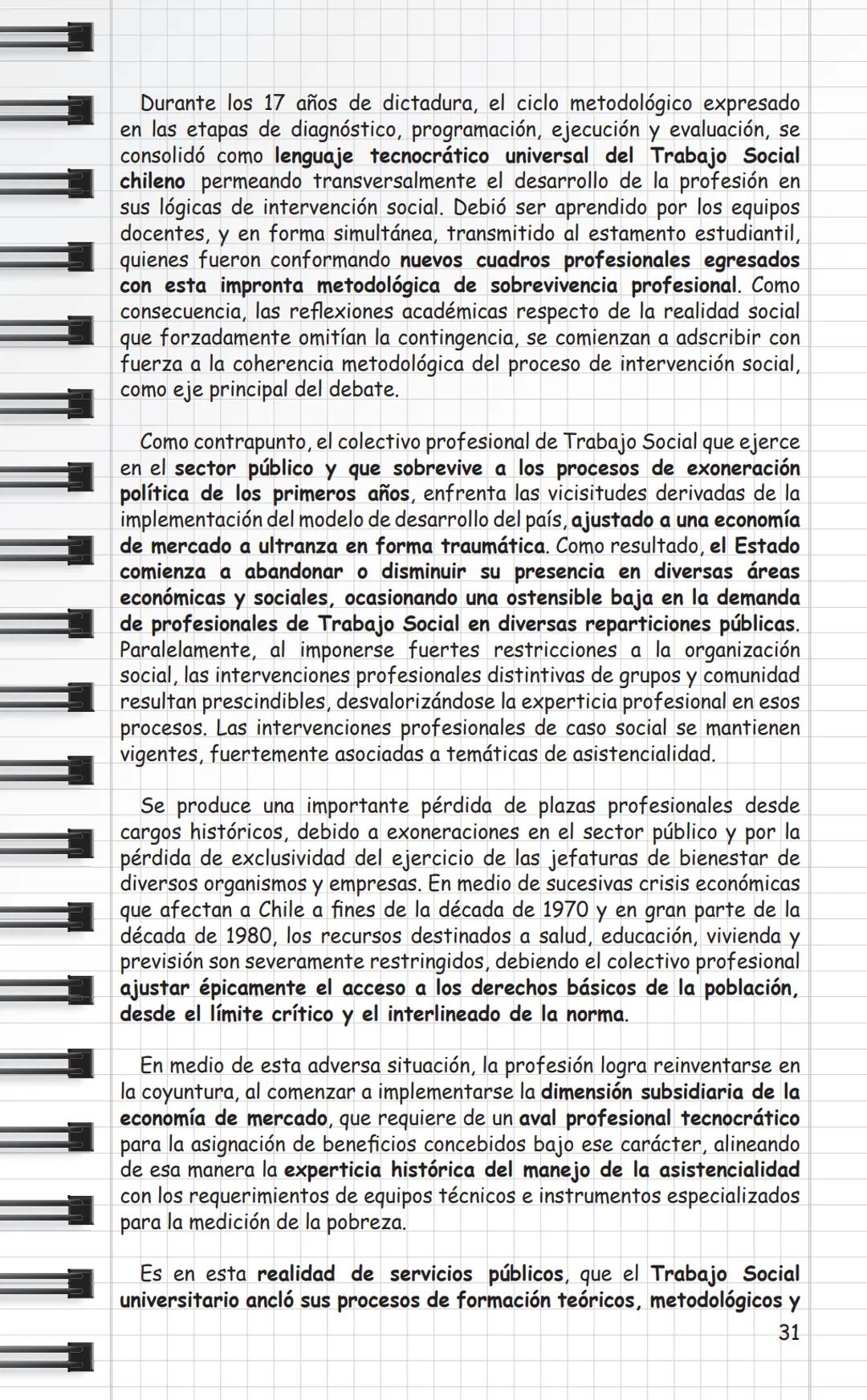 Universidad
de Valparaíso
CHILE
Propuestas Metodológicas
para Trabajo Social
en Intervención Social
y Sistematización.
Cuaderno Metodológico