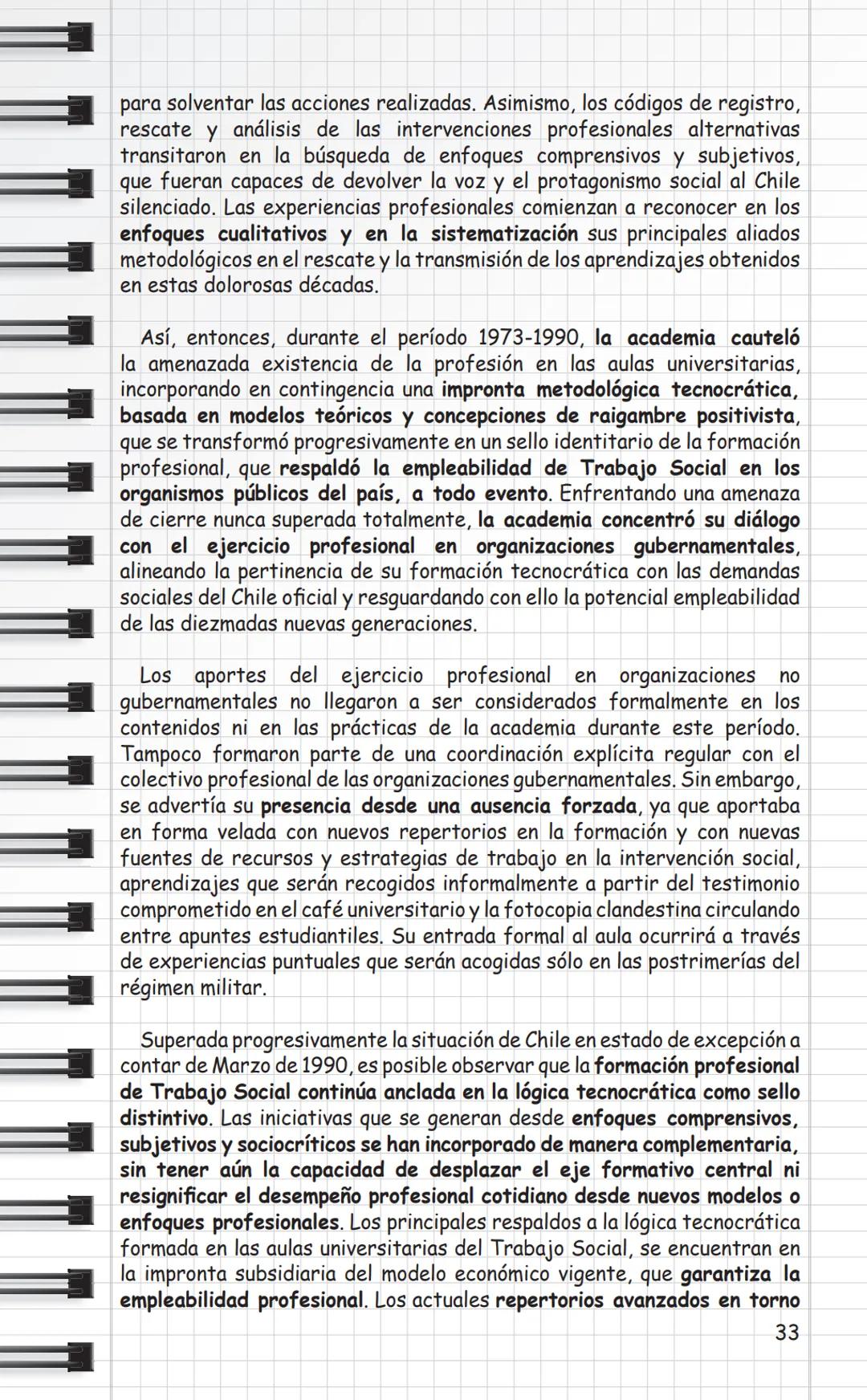 Universidad
de Valparaíso
CHILE
Propuestas Metodológicas
para Trabajo Social
en Intervención Social
y Sistematización.
Cuaderno Metodológico