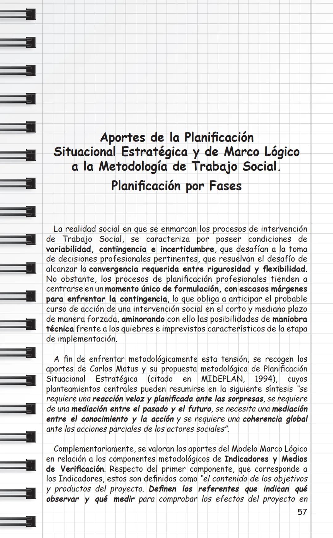 Universidad
de Valparaíso
CHILE
Propuestas Metodológicas
para Trabajo Social
en Intervención Social
y Sistematización.
Cuaderno Metodológico