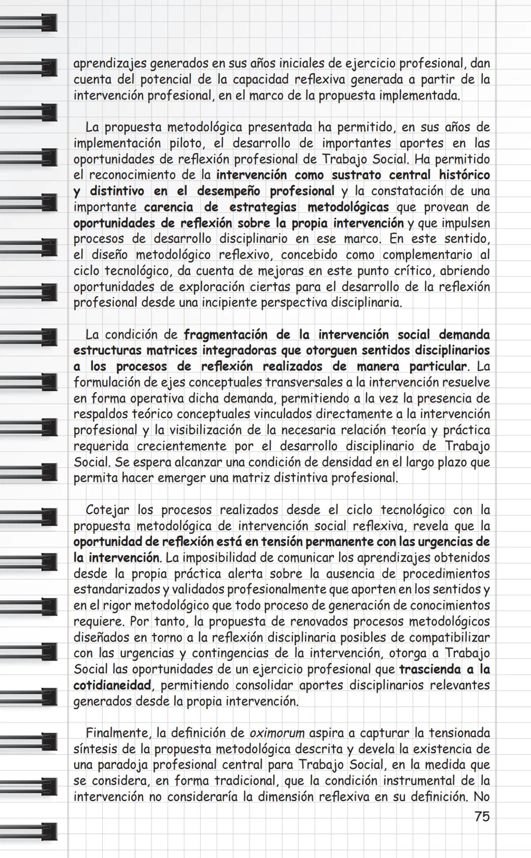 Universidad
de Valparaíso
CHILE
Propuestas Metodológicas
para Trabajo Social
en Intervención Social
y Sistematización.
Cuaderno Metodológico