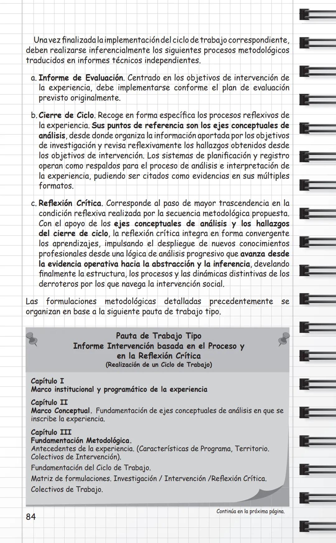 Universidad
de Valparaíso
CHILE
Propuestas Metodológicas
para Trabajo Social
en Intervención Social
y Sistematización.
Cuaderno Metodológico