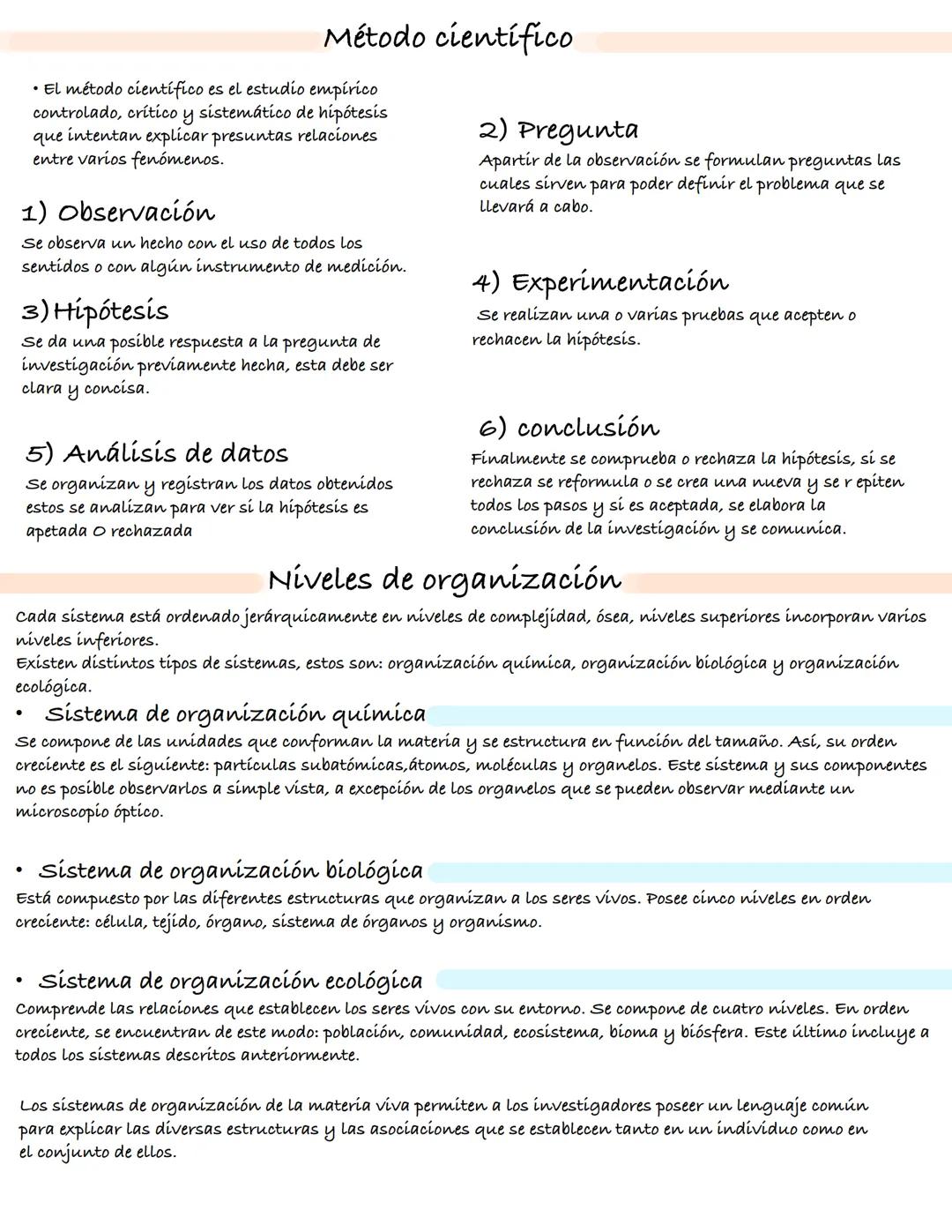 Resumen examen biología