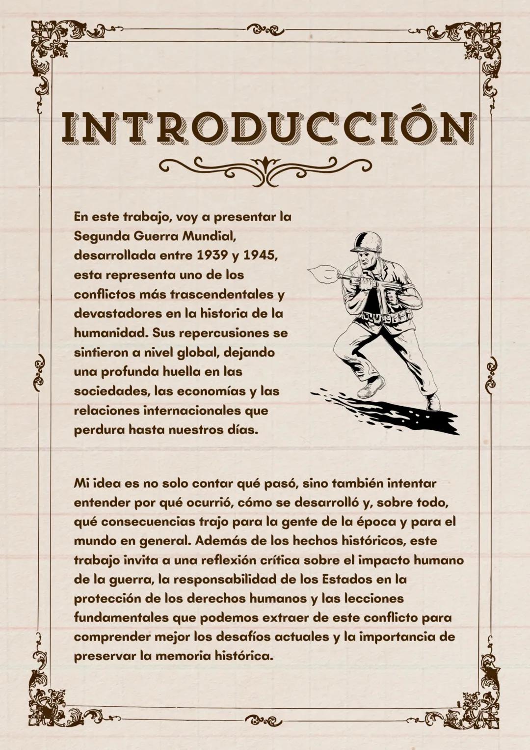 # LA SEGUNDA GUERRA MUNDIAL
1939-1945
Nombre: David Habert
Curso: 2ºB E/M
Profesor: Leonardo Saavedra
Asignatura: Historia
Fecha: 12/06/20