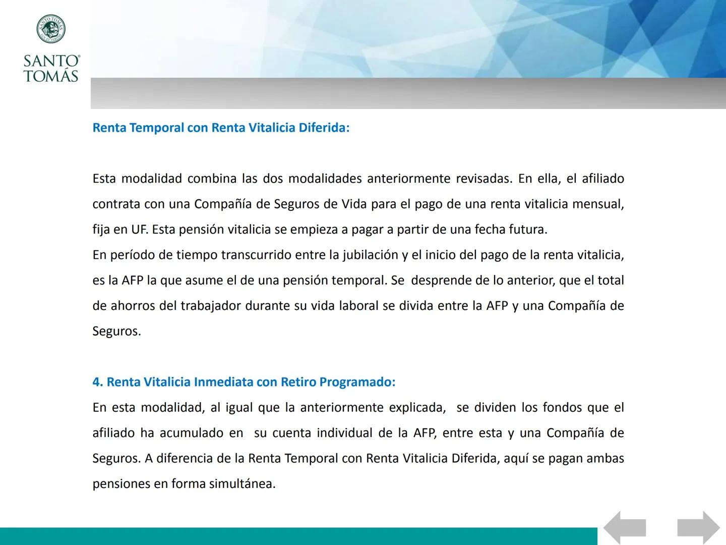 ## Asignatura : Beneficios Previsionales de la Salud
# Las pensiones en chile
UNIDAD 3: SISTEMA DE PENSIONES. CONDICIONES Y FUNCIONAMIENTO