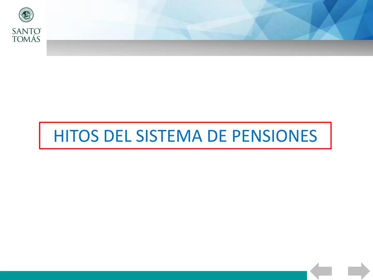 ## Asignatura : Beneficios Previsionales de la Salud
# Las pensiones en chile
UNIDAD 3: SISTEMA DE PENSIONES. CONDICIONES Y FUNCIONAMIENTO