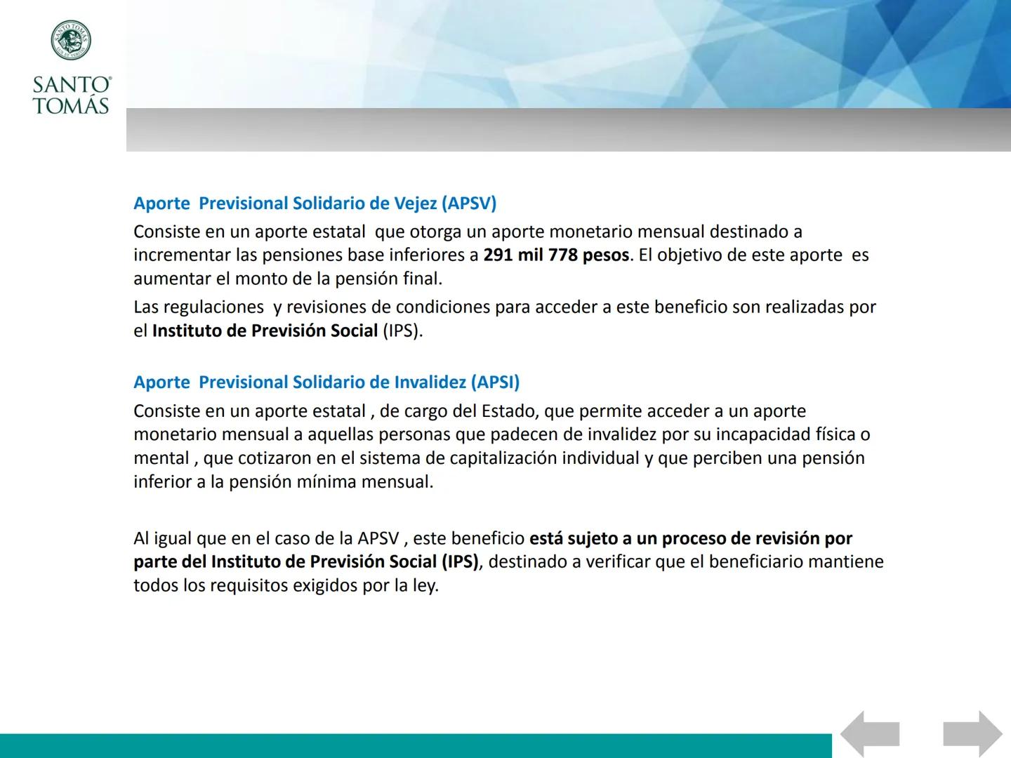 ## Asignatura : Beneficios Previsionales de la Salud
# Las pensiones en chile
UNIDAD 3: SISTEMA DE PENSIONES. CONDICIONES Y FUNCIONAMIENTO