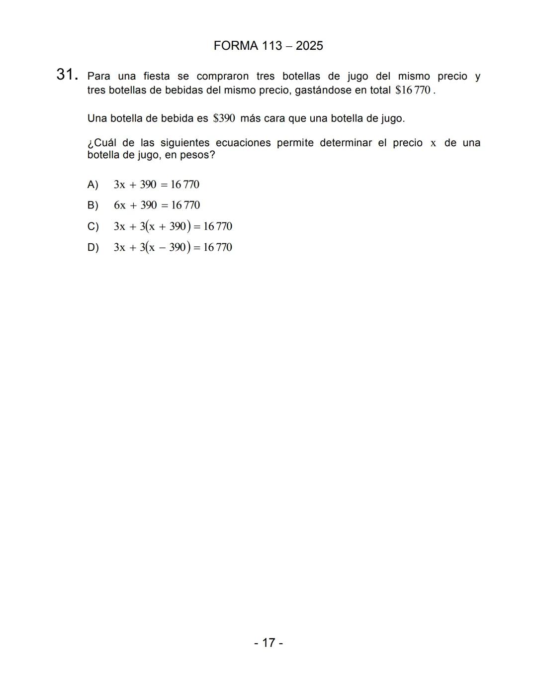 PROCESO de
ADMISIÓN
20
25
DEMRE
PIONEROS EXPERTOS CONFIABLES
SELECCIÓN DE
PREGUNTAS
Prueba de Acceso a la Educación Superior (PAES)
COMPETEN