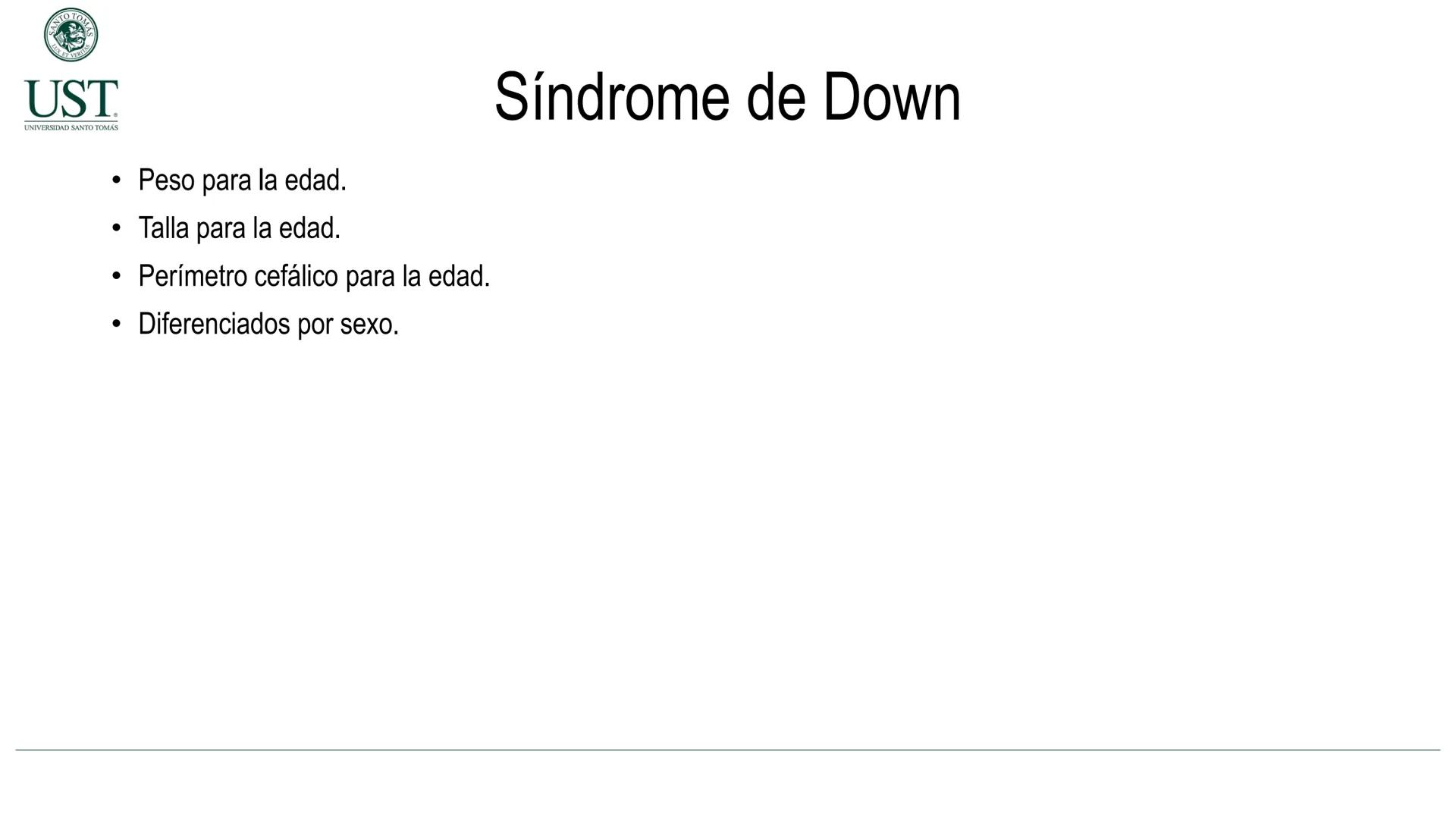 Valoración nutricional en paciente hospitalizado – Síndrome de
Down y Parálisis cerebral
Msc. Nut. Felipe Andrés González Fernández --- OCR