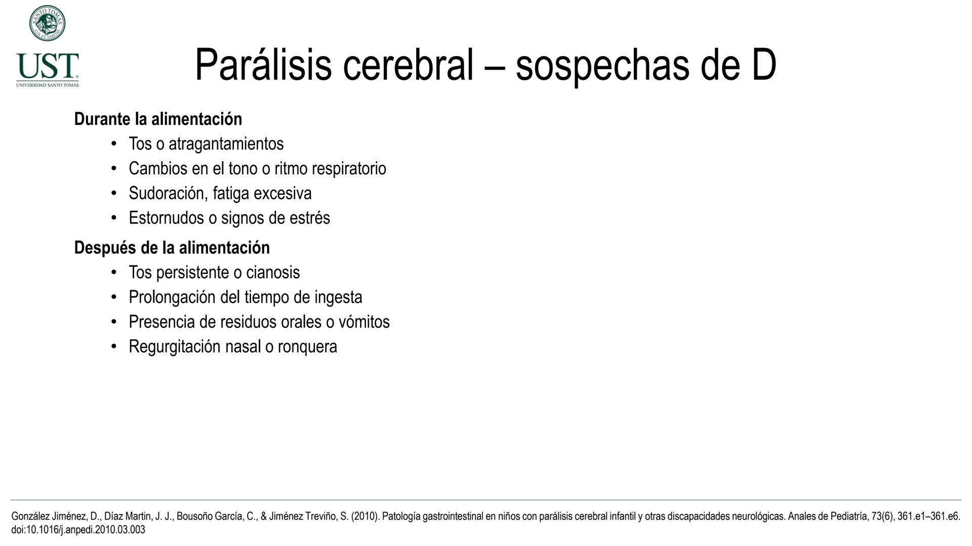 Valoración nutricional en paciente hospitalizado – Síndrome de
Down y Parálisis cerebral
Msc. Nut. Felipe Andrés González Fernández --- OCR