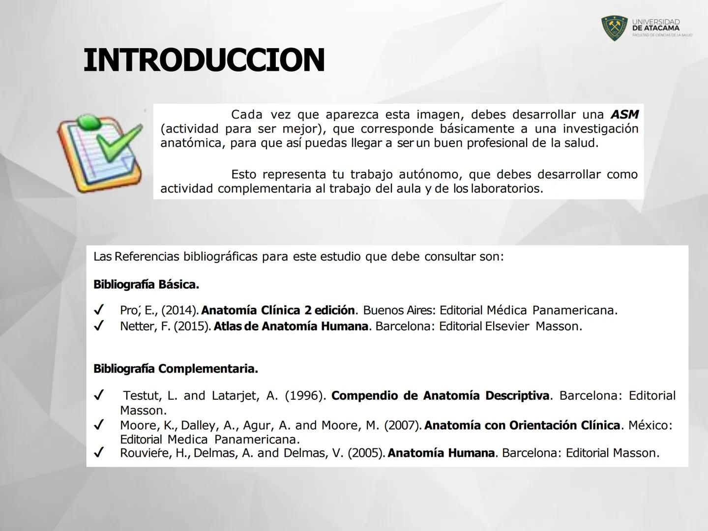 # GUIA
# OSTEOlOGIA
# ESQUELETO
# AXIAL
ANATOMIA CLINICA I
KNE171101
2025
Académico: Klgo. Luis Ureña Gutiérrez
luis.ureta@uda.cl - morf