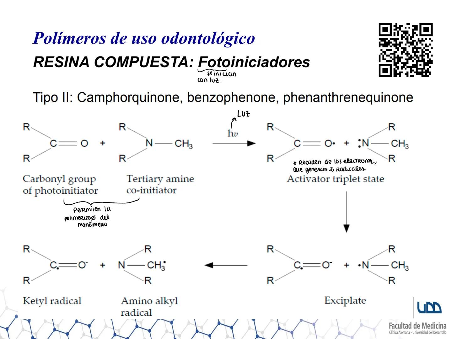 CB
Facultad de Medicina
Clínica Alemana - Universidad del Desarrollo
Polímeros
Sergio Rivera F. - sergio.rivera@udd.cl
Carmen Navarro M.- ca