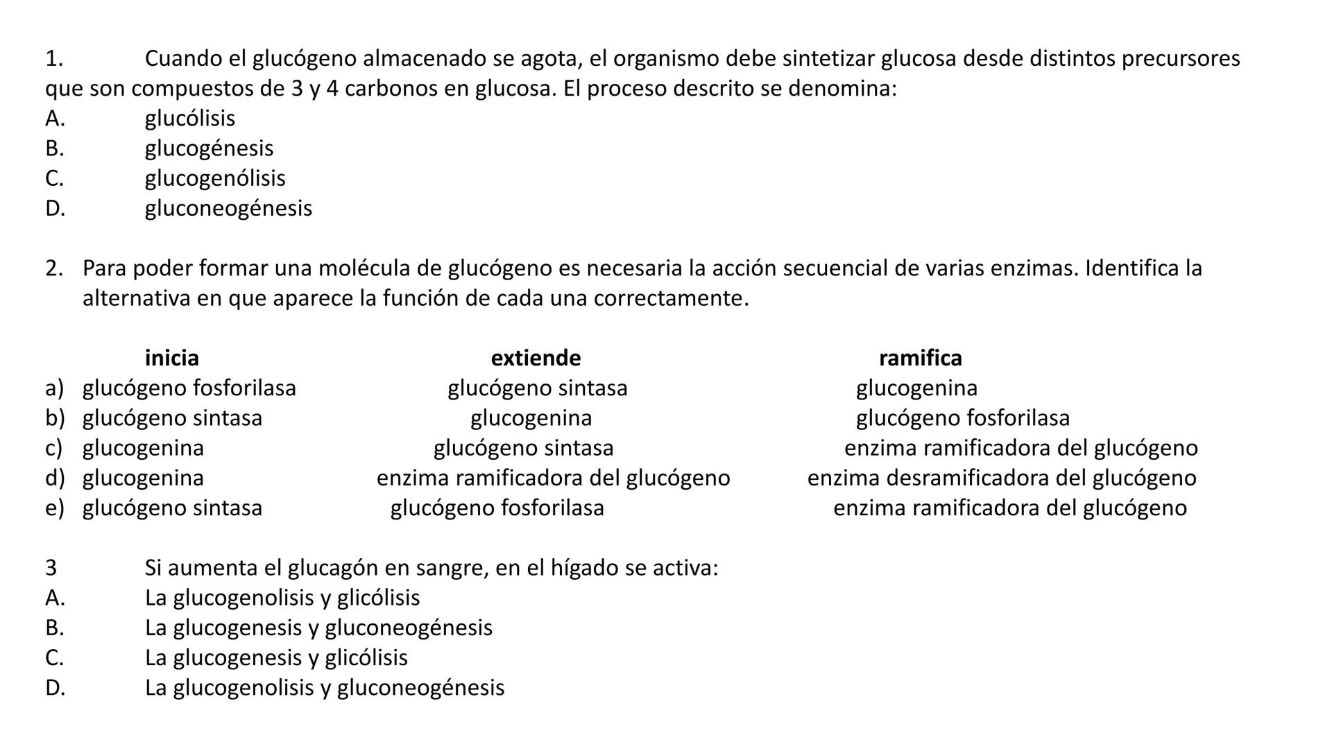 --- OCR Start ---
Energía Liberada
Energía Otorgada
Proteólisis
UNIVERSIDAD ANDRES
TRADICION
UNIVERSIDAD
ANDRES BELLO
REPASO SOLEMNE 3
BIOL