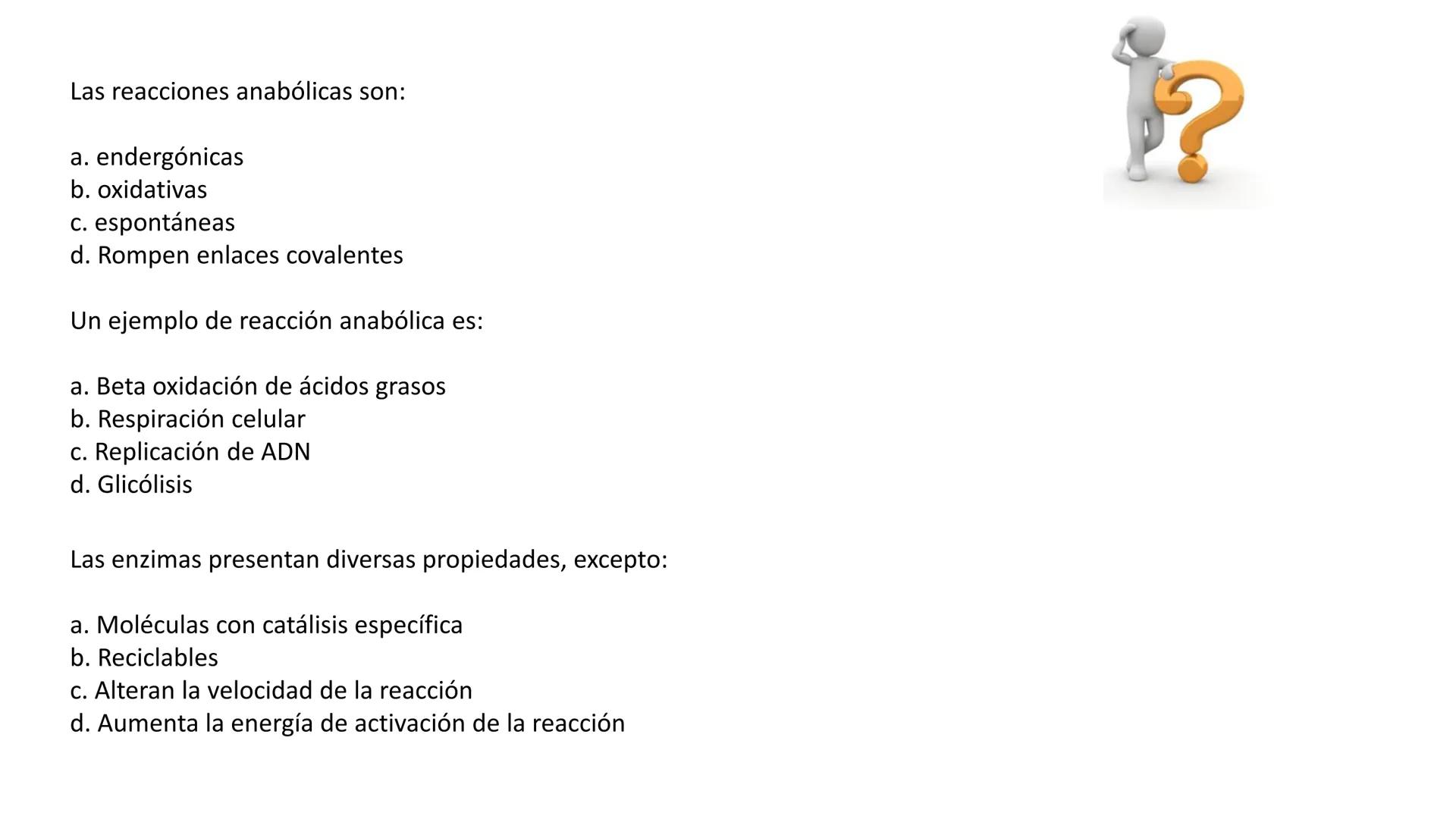 --- OCR Start ---
Energía Liberada
Energía Otorgada
Proteólisis
UNIVERSIDAD ANDRES
TRADICION
UNIVERSIDAD
ANDRES BELLO
REPASO SOLEMNE 3
BIOL