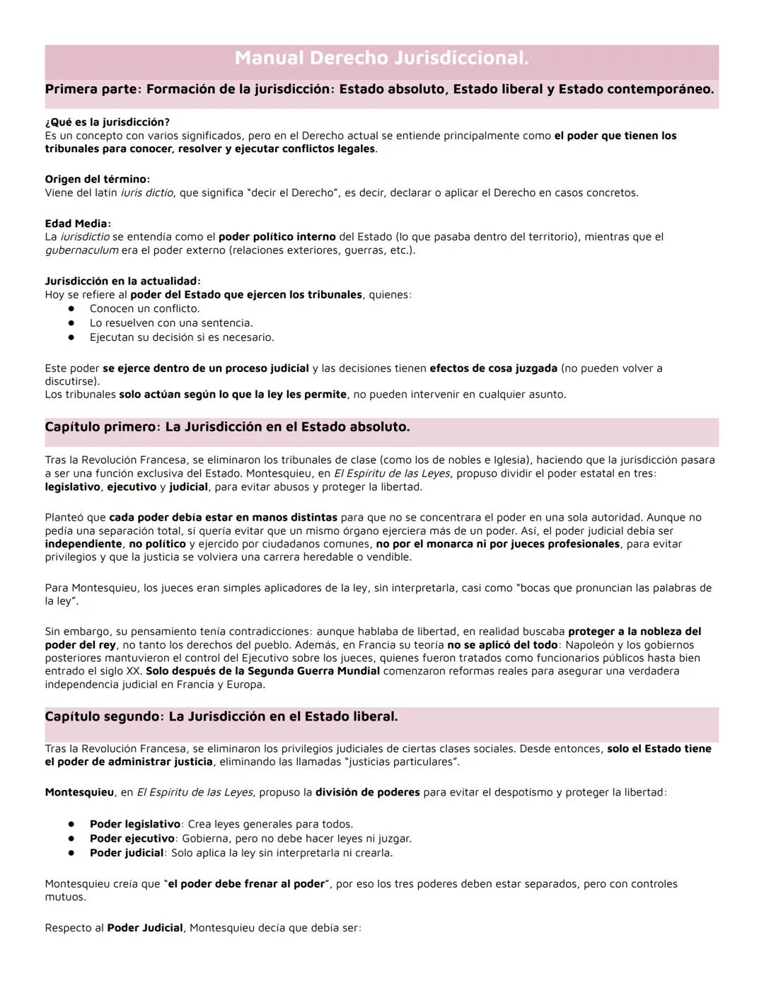 Jurisdicción. Derecho.