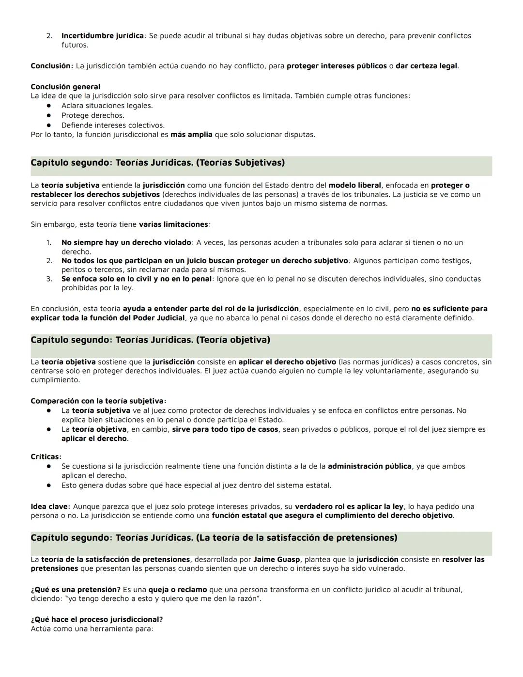 # Manual Derecho Jurisdiccional.
Primera parte: Formación de la jurisdicción: Estado absoluto, Estado liberal y Estado contemporáneo.
¿Qué