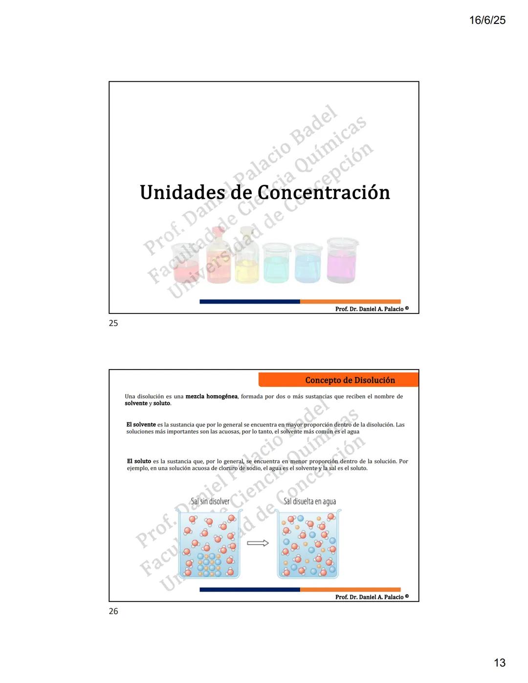 1
Química General I
530.034
Agronomía Badel
Palaci
Prof. Dan Disol
Itad
Ciencia
Ciencias Químicas
mics concepción
Prof. Dr. Daniel A. Palaci