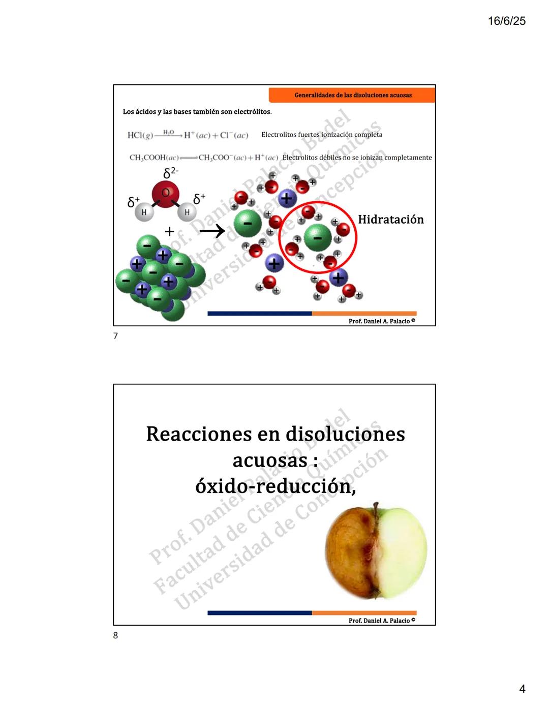 1
Química General I
530.034
Agronomía Badel
Palaci
Prof. Dan Disol
Itad
Ciencia
Ciencias Químicas
mics concepción
Prof. Dr. Daniel A. Palaci