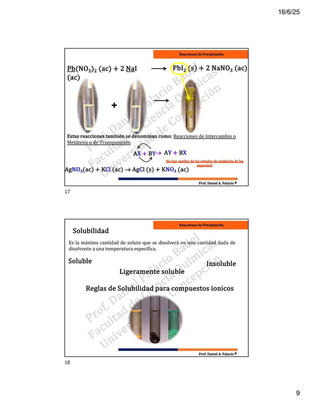 1
Química General I
530.034
Agronomía Badel
Palaci
Prof. Dan Disol
Itad
Ciencia
Ciencias Químicas
mics concepción
Prof. Dr. Daniel A. Palaci