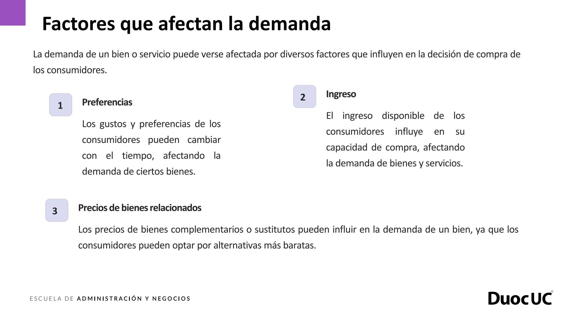 # DuocUC
ADMINISTRACIÓN Y NEGOCIOS
## Fundamentos de economía
Experiencia de aprendizaje 3
Precios, mercado y emprendimiento Experiencia