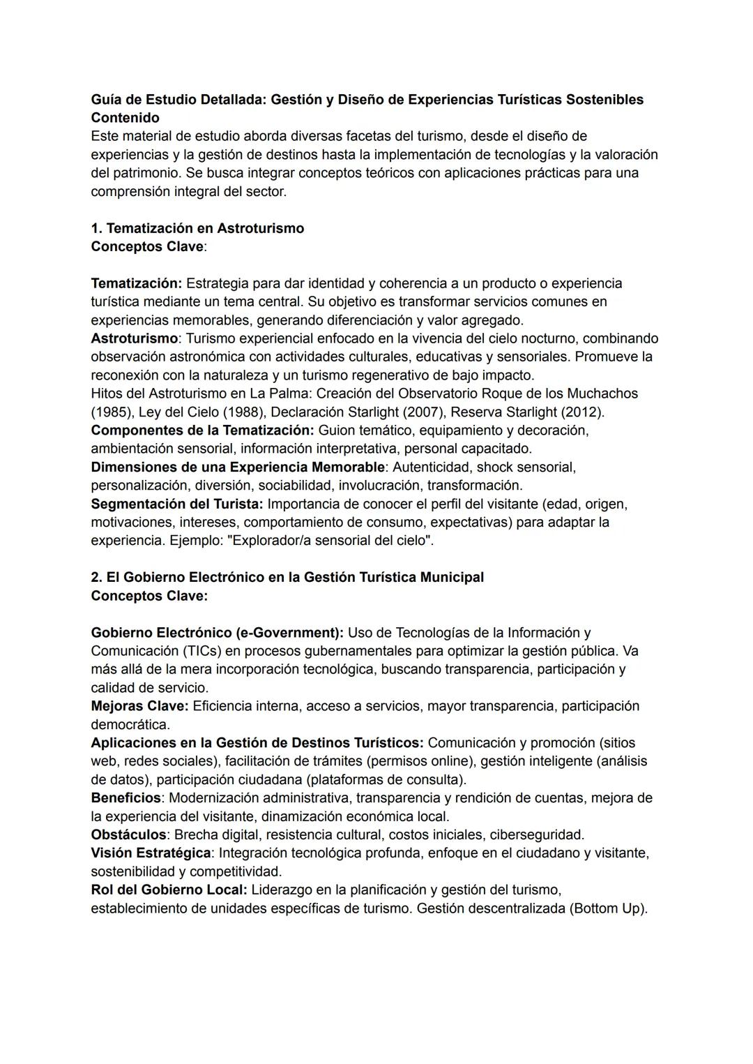 Apuntes Laboratorio en gestión de destinos