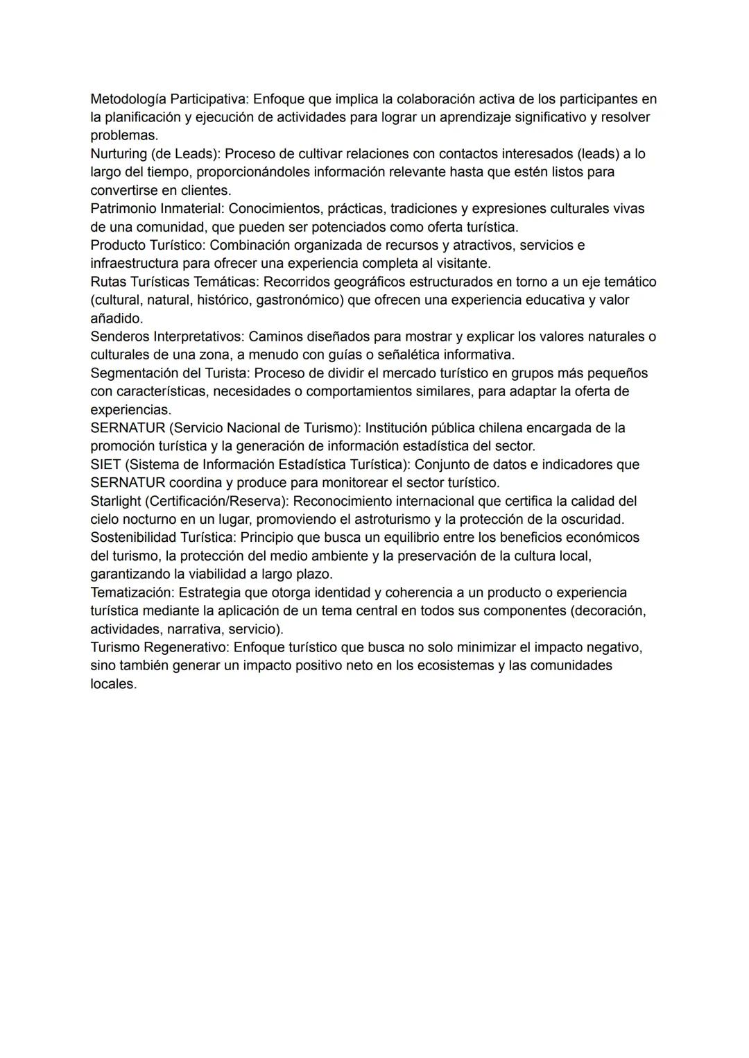 Guía de Estudio Detallada: Gestión y Diseño de Experiencias Turísticas Sostenibles
Contenido
Este material de estudio aborda diversas faceta