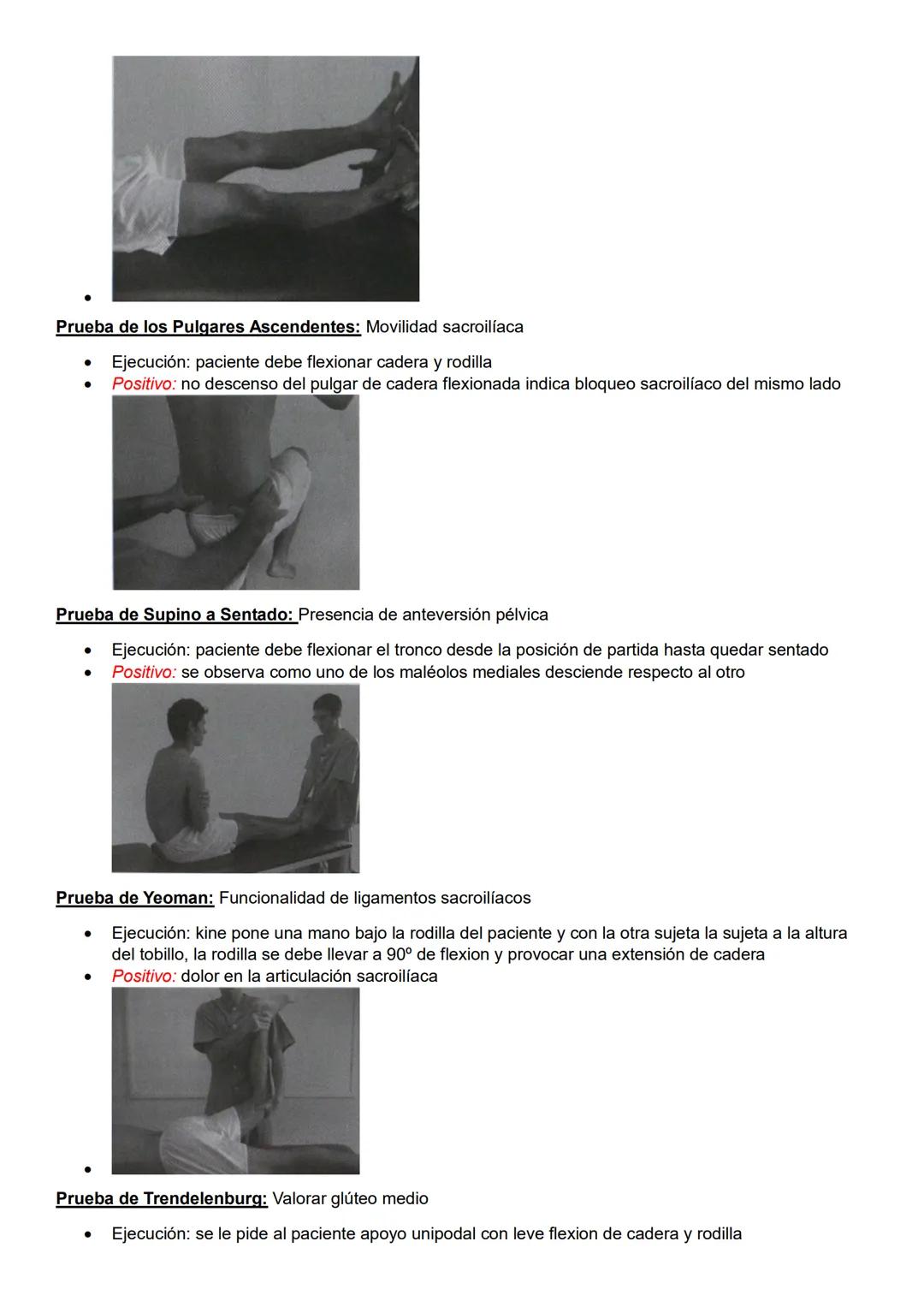 Pruebas especiales
Pelvis y columna
Prueba de Spurling: Afectación de raíces nerviosas cervicales
- Ejecución: ambas manos sobre la cabeza d