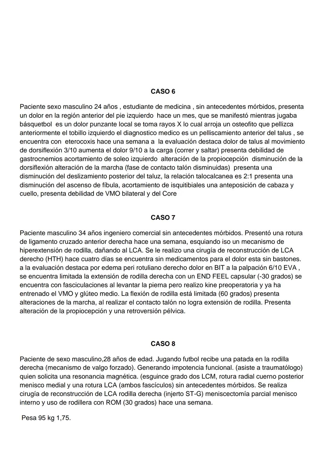 --- OCR Start ---
MIEMBRO SUPERIOR
CASO 1
•Paciente sexo masculino, 24 años, estudiante de secretariado
•Diagnostico medico: epicondilalgia