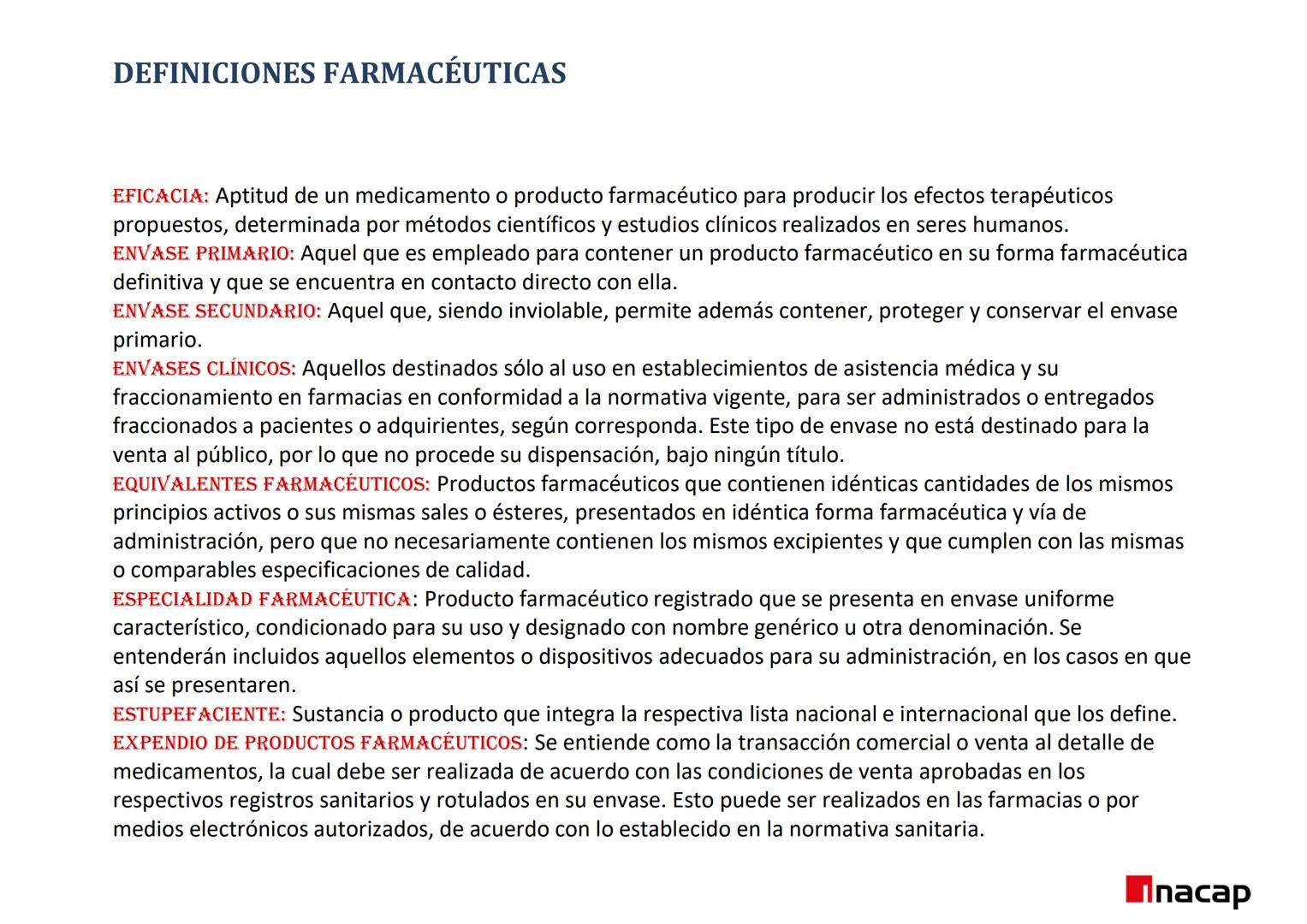 ÁREA SALUD
Inacap
ROL DEL TEF
UNIDAD 3 ROL DEL TEF
NOMBRE: Rol del TEF
CARRERA: Técnico de Nivel Superior en Farmacia
PROFESOR: Q.F. Natalia