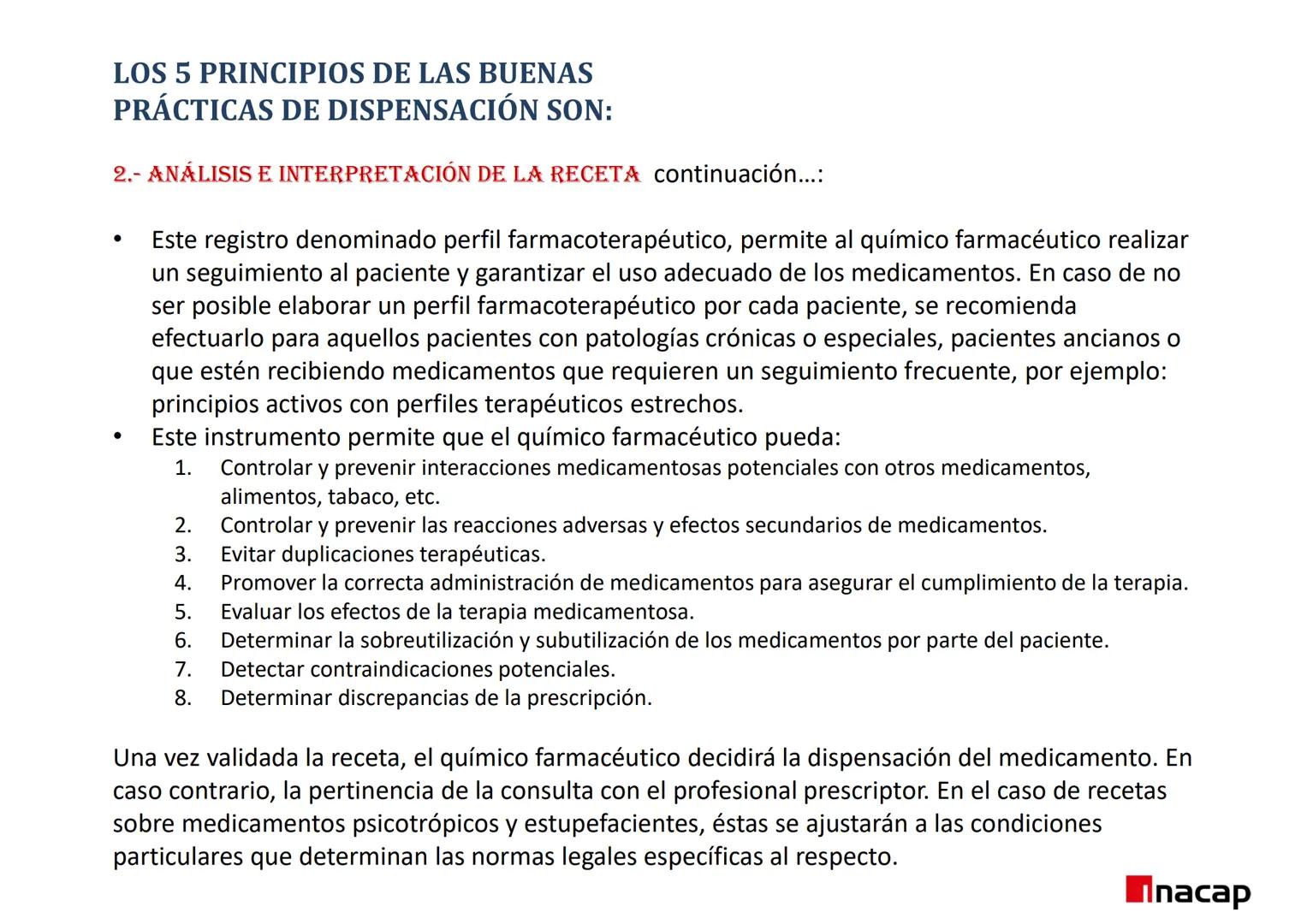 ÁREA SALUD
Inacap
ROL DEL TEF
UNIDAD 3 ROL DEL TEF
NOMBRE: Rol del TEF
CARRERA: Técnico de Nivel Superior en Farmacia
PROFESOR: Q.F. Natalia