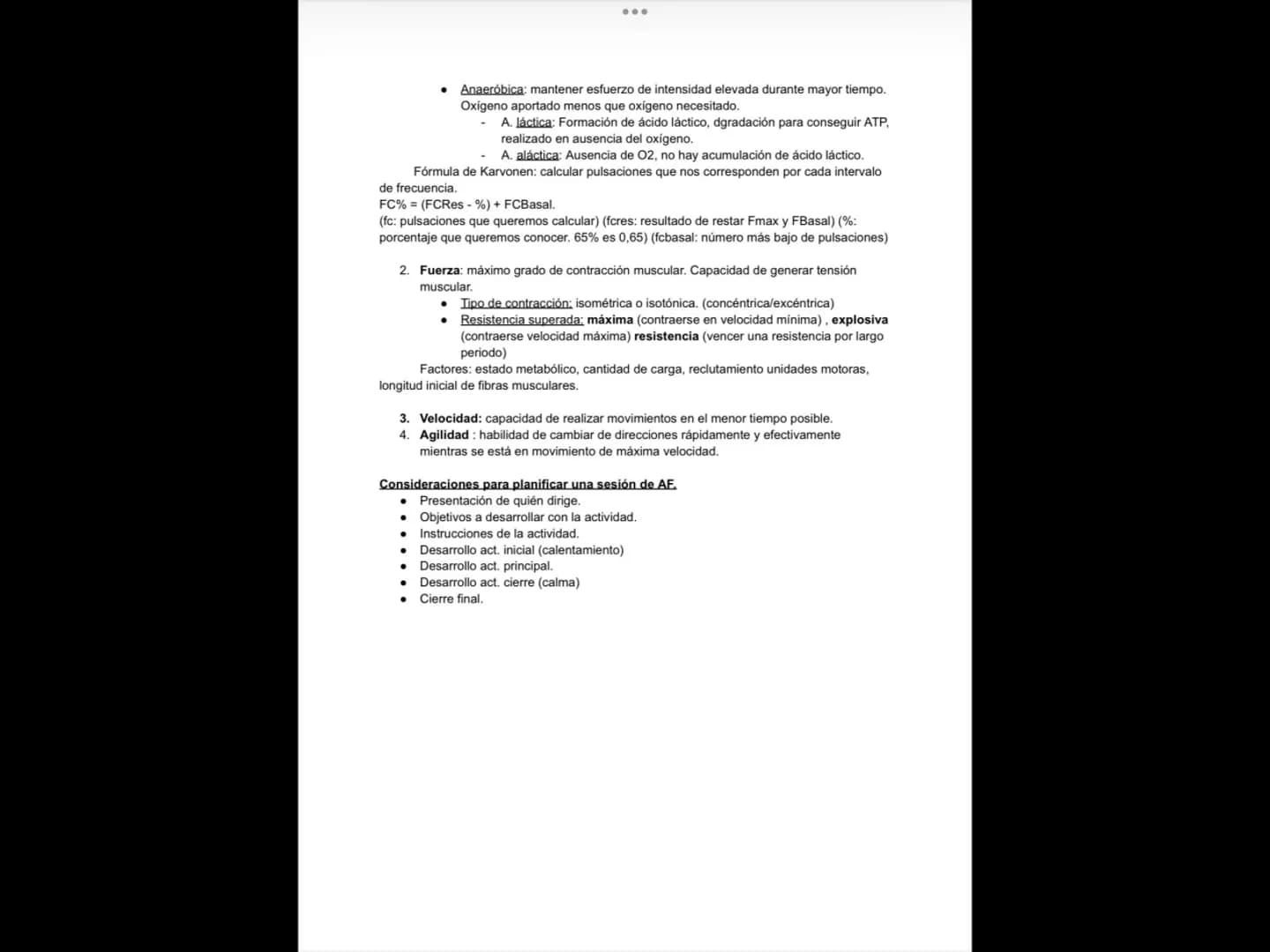 Corporalidad: es el conocimiento de nuestro propio cuerpo, sea en reposo o en
movimiento, en función de sus partes y su relación con el espa