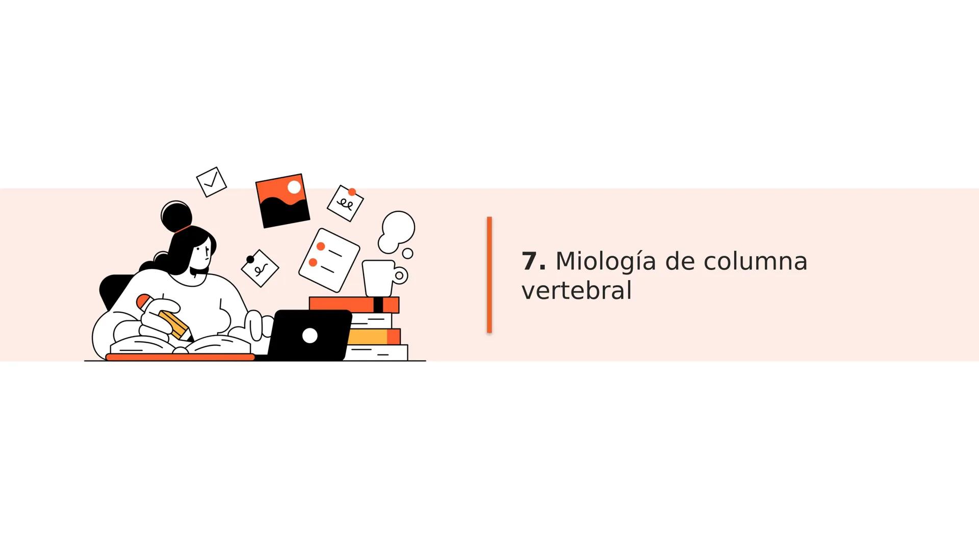 03
01
02
04
UDLA
UNIVERSIDAD DE LAS AMÉRICAS
Cabeza y columna
vertebral
Unidad 2 : Sistema Locomotor.
Asignatura : MYF 101 - Morfología y fu
