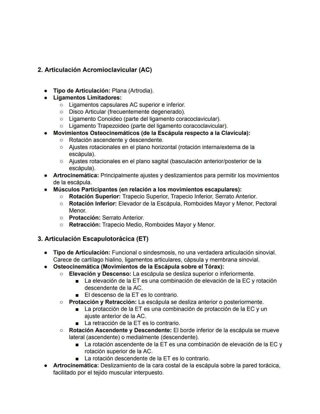 Hombro
El hombro es un complejo de cuatro articulaciones que trabajan de forma sinérgica para
permitir la gran movilidad del miembro superio