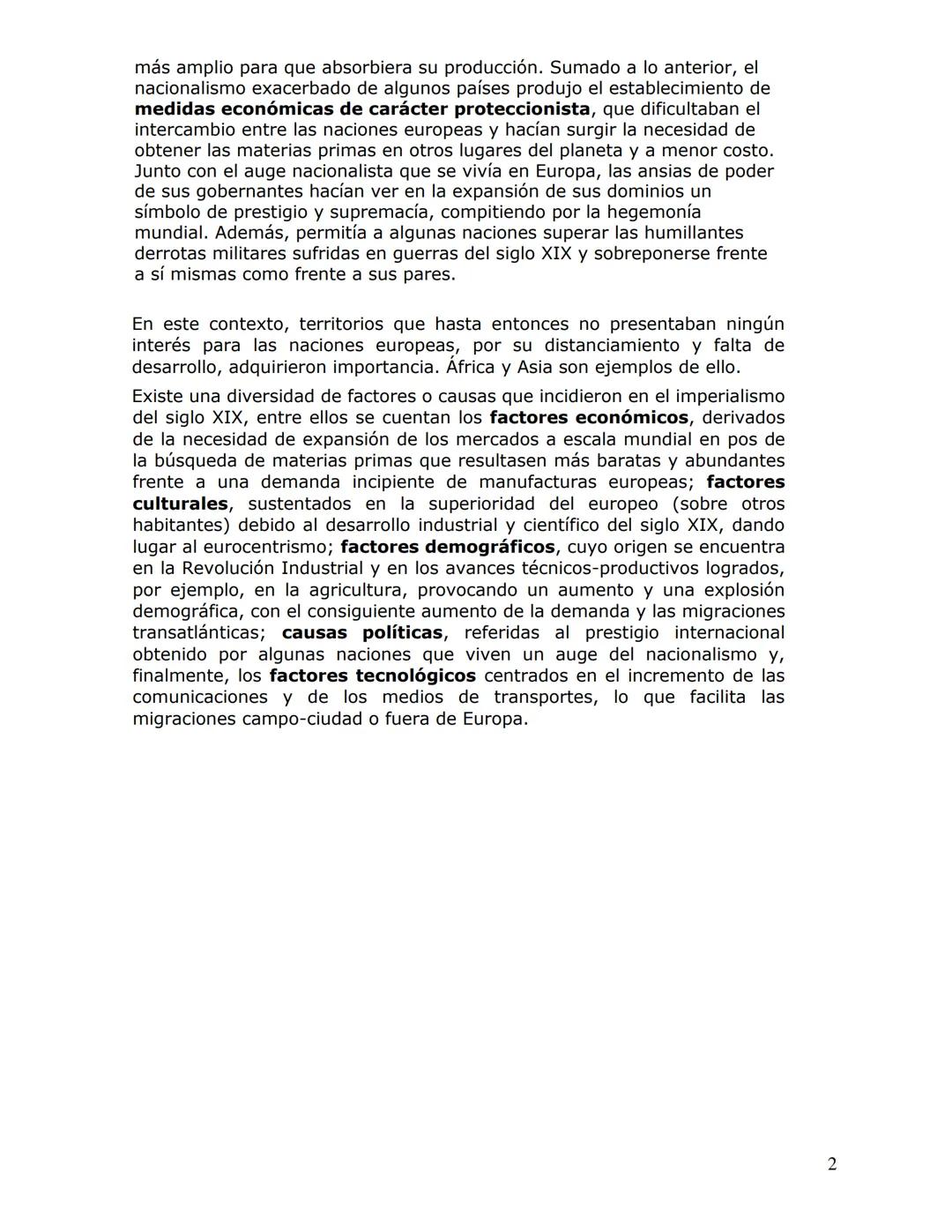 Imperialismo colonialista
El colonialismo y imperialismo fueron
una consecuencia del gran capitalismo.
El desarrollo de la producción en mas
