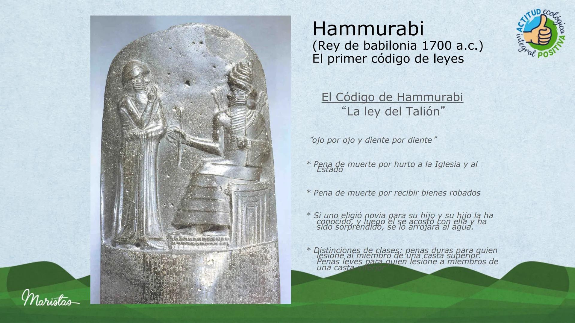 Maristas
Mesopotamia
(Lugar entre ríos)
ACTITUD ecol
Gral POSIT
ca
A
Material de Uso Educativo
Departamento de Historia •
Objetivo de Aprend