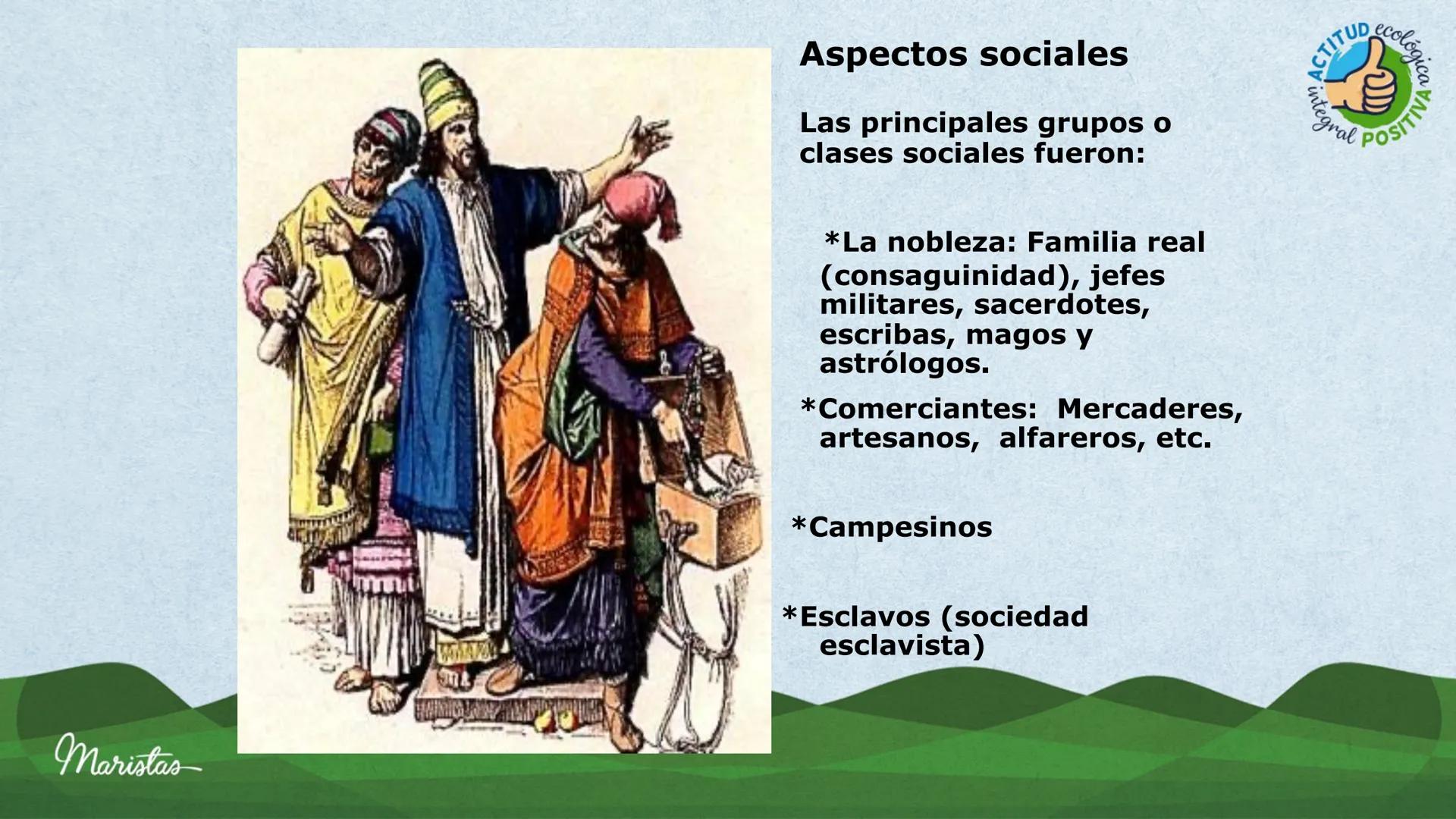 Maristas
Mesopotamia
(Lugar entre ríos)
ACTITUD ecol
Gral POSIT
ca
A
Material de Uso Educativo
Departamento de Historia •
Objetivo de Aprend