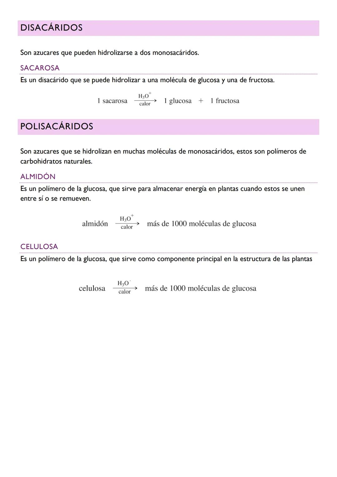 RESUMEN
CARBOHIDRATOS
Química orgánica de Wade
Los carbohidratos son los compuestos orgánicos mas abundantes en la naturaleza, tanto plantas