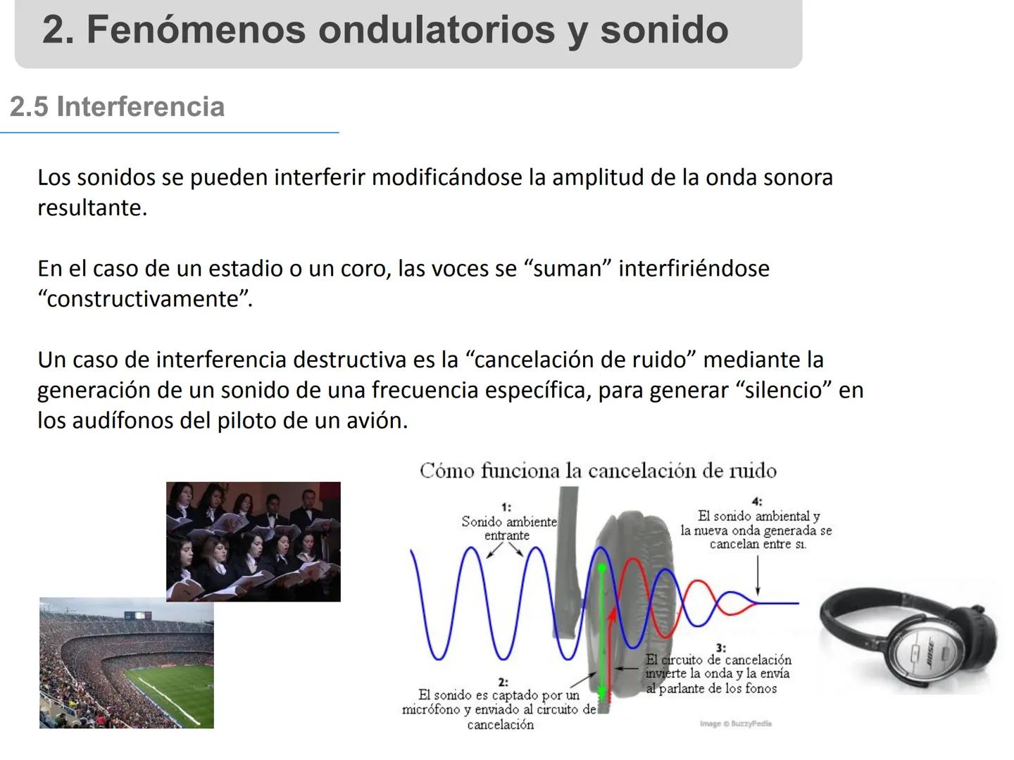# 1. Sonido, sus características y
propiedades
Profesora: Angela Pinto 1. Sonido y sus características
1.1 Definición
El sonido es una onda