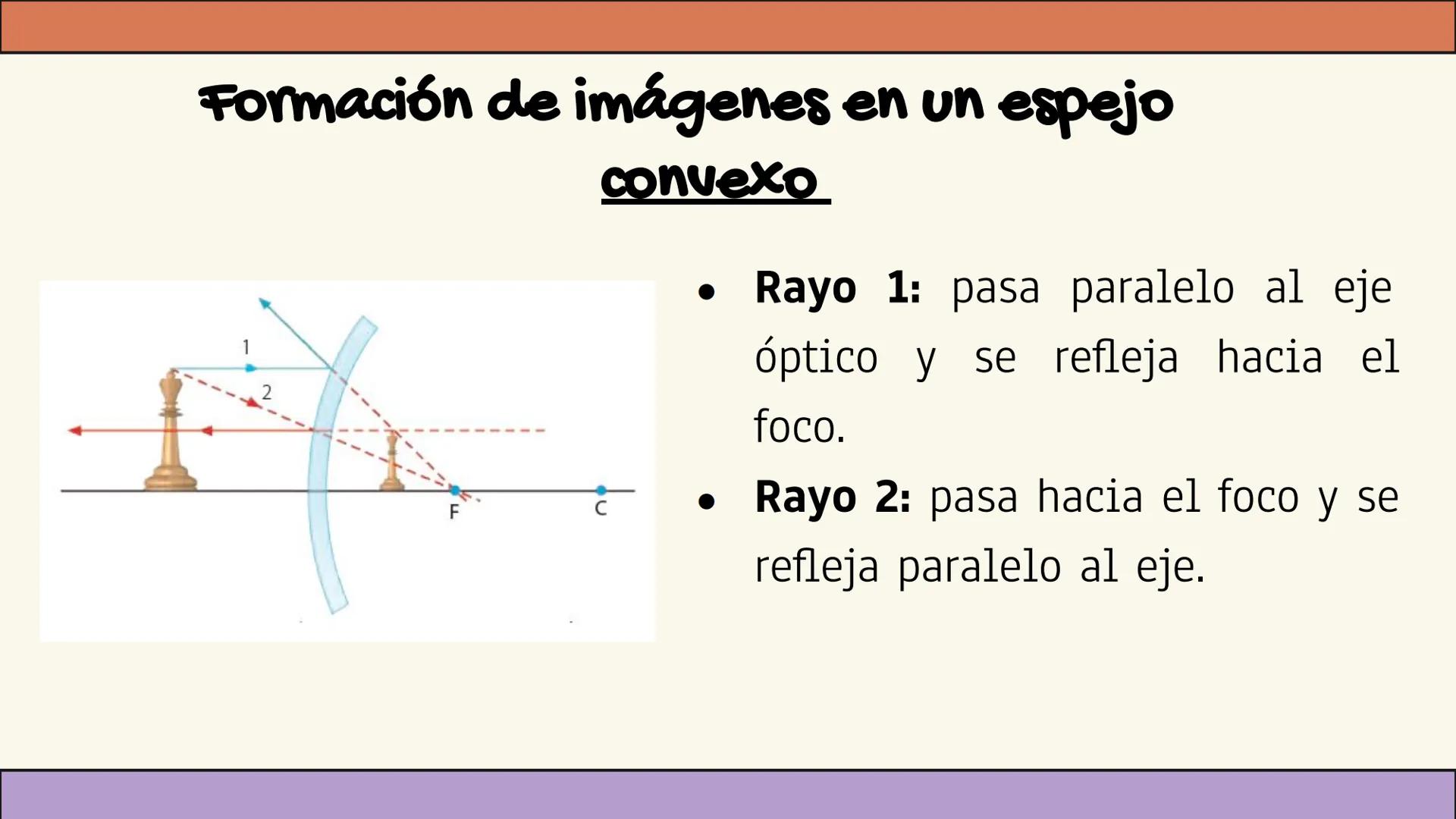 # Unidad 2
# Óptica Geométrica
Espejos # Objetivo:
Analizar la
formación de
imágenes en
espejos planos y
curvos. Tipos de imágenes
Imagen