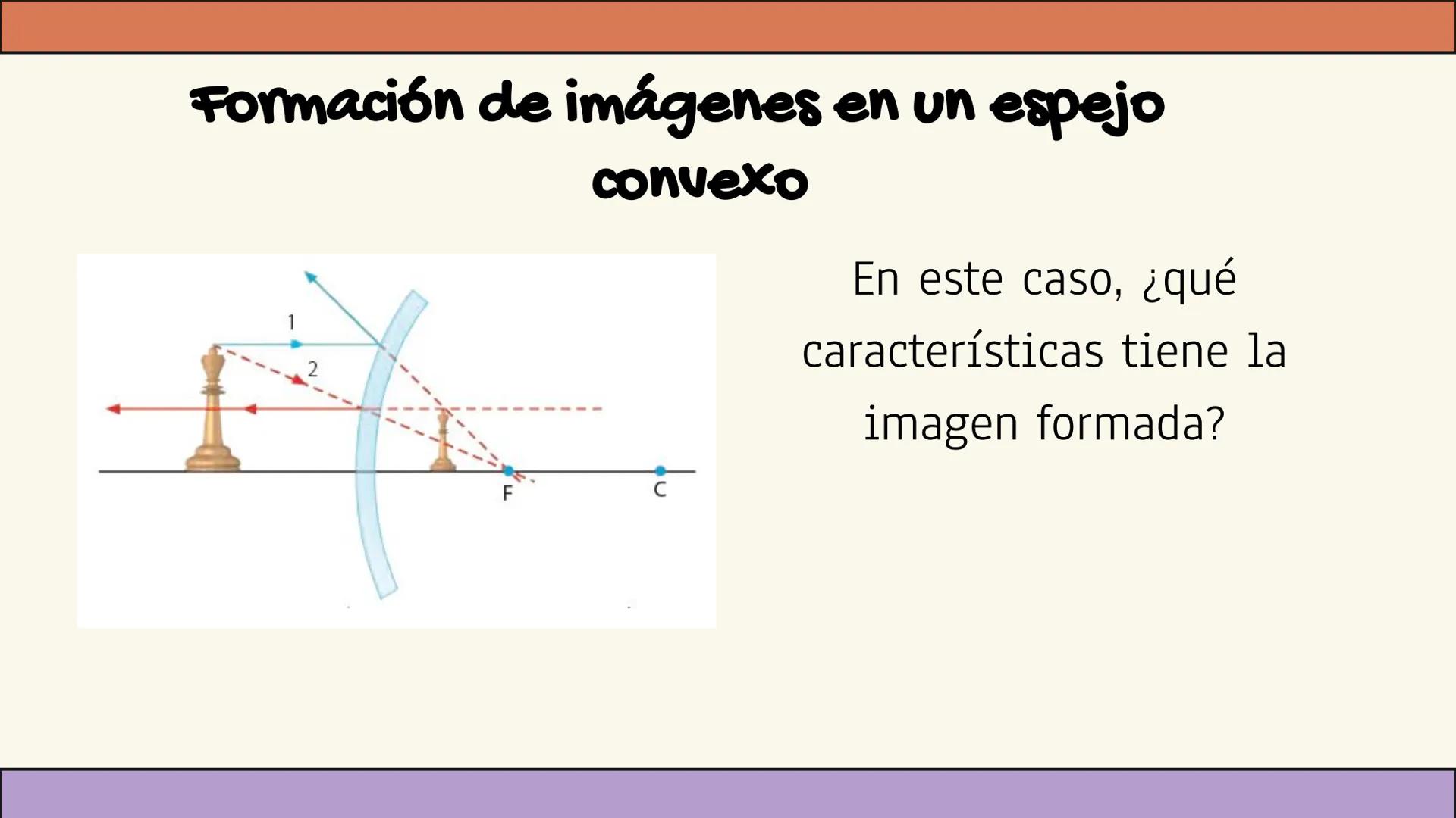 # Unidad 2
# Óptica Geométrica
Espejos # Objetivo:
Analizar la
formación de
imágenes en
espejos planos y
curvos. Tipos de imágenes
Imagen
