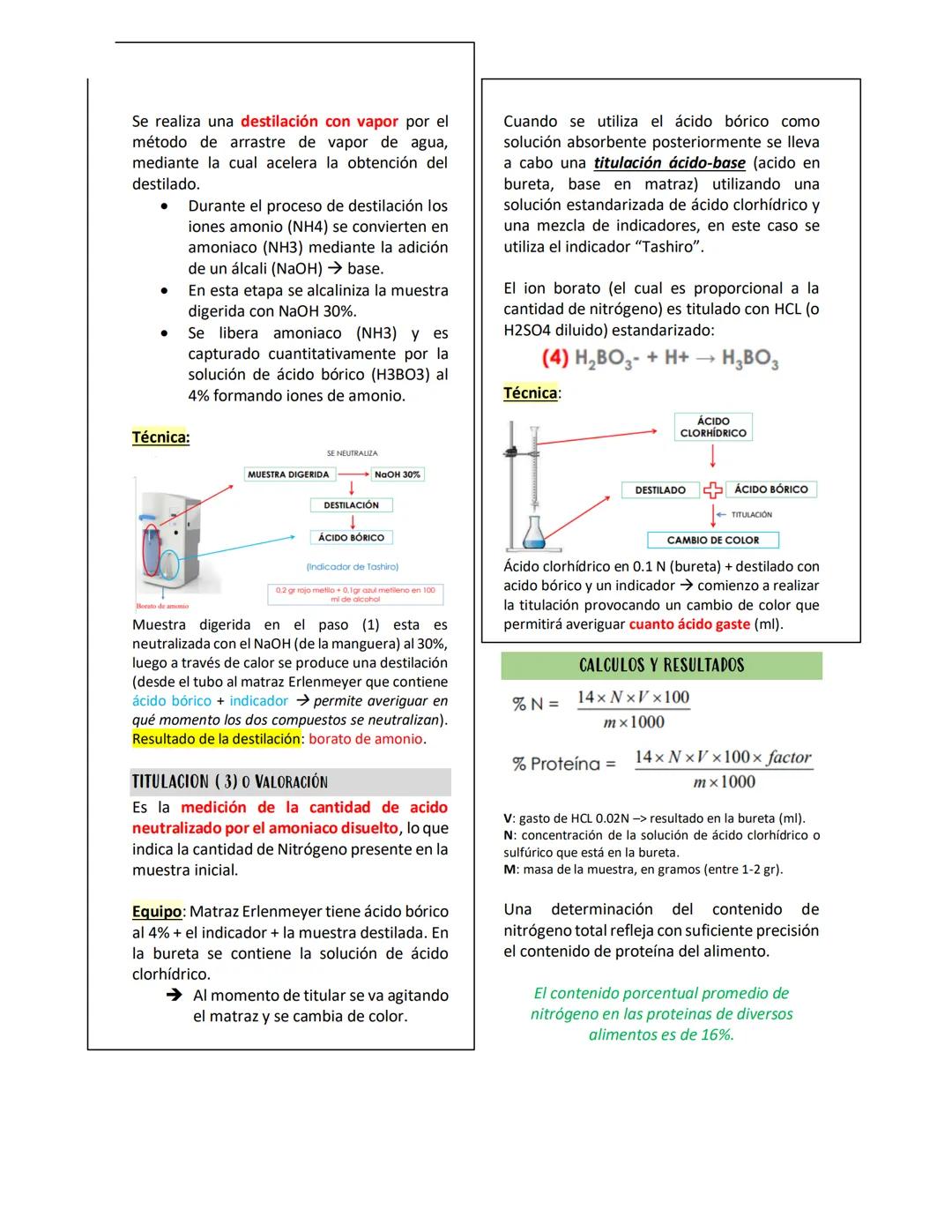 # Bromatología BROMATOLOG
ANALISIS PROXIMAL
AFORO
Marca circular grabada con precisi
material volum
etr
ico para indicar que ese es
el volu