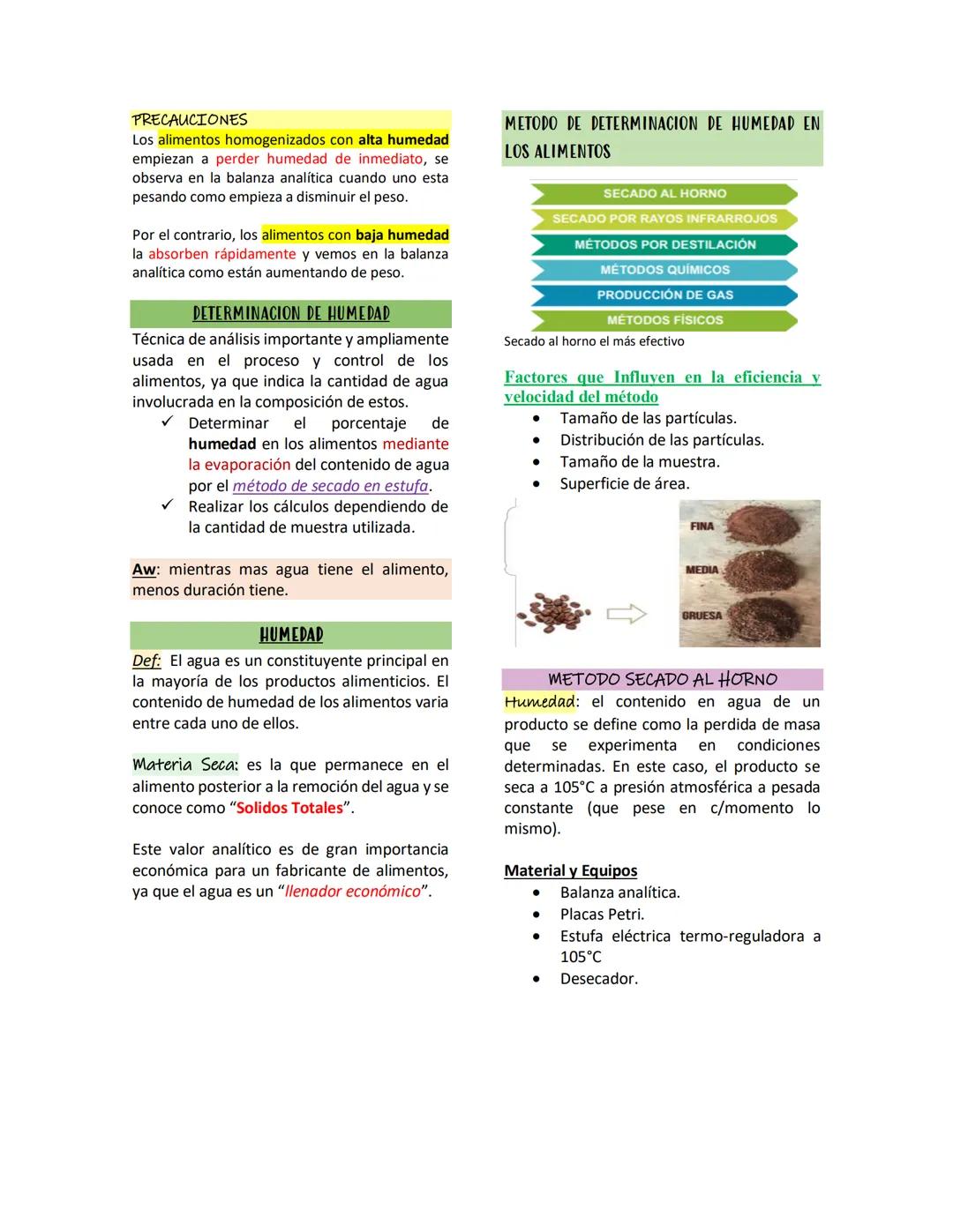 # Bromatología BROMATOLOG
ANALISIS PROXIMAL
AFORO
Marca circular grabada con precisi
material volum
etr
ico para indicar que ese es
el volu