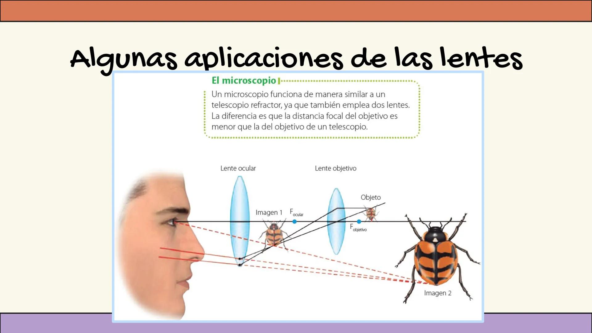 # 11 unidad
Óptica
geométrica
Lentes Objetivo:
Comprender la
formación de
imágenes en
lentes
convergentes y
divergentes. Formación de imág