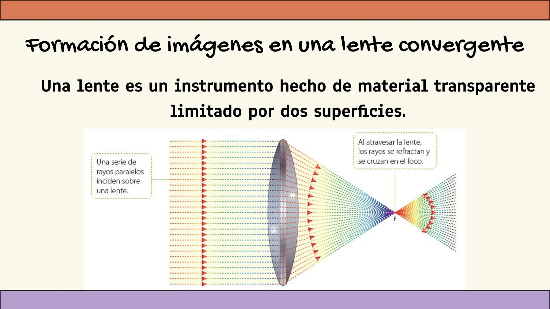 # 11 unidad
Óptica
geométrica
Lentes Objetivo:
Comprender la
formación de
imágenes en
lentes
convergentes y
divergentes. Formación de imág