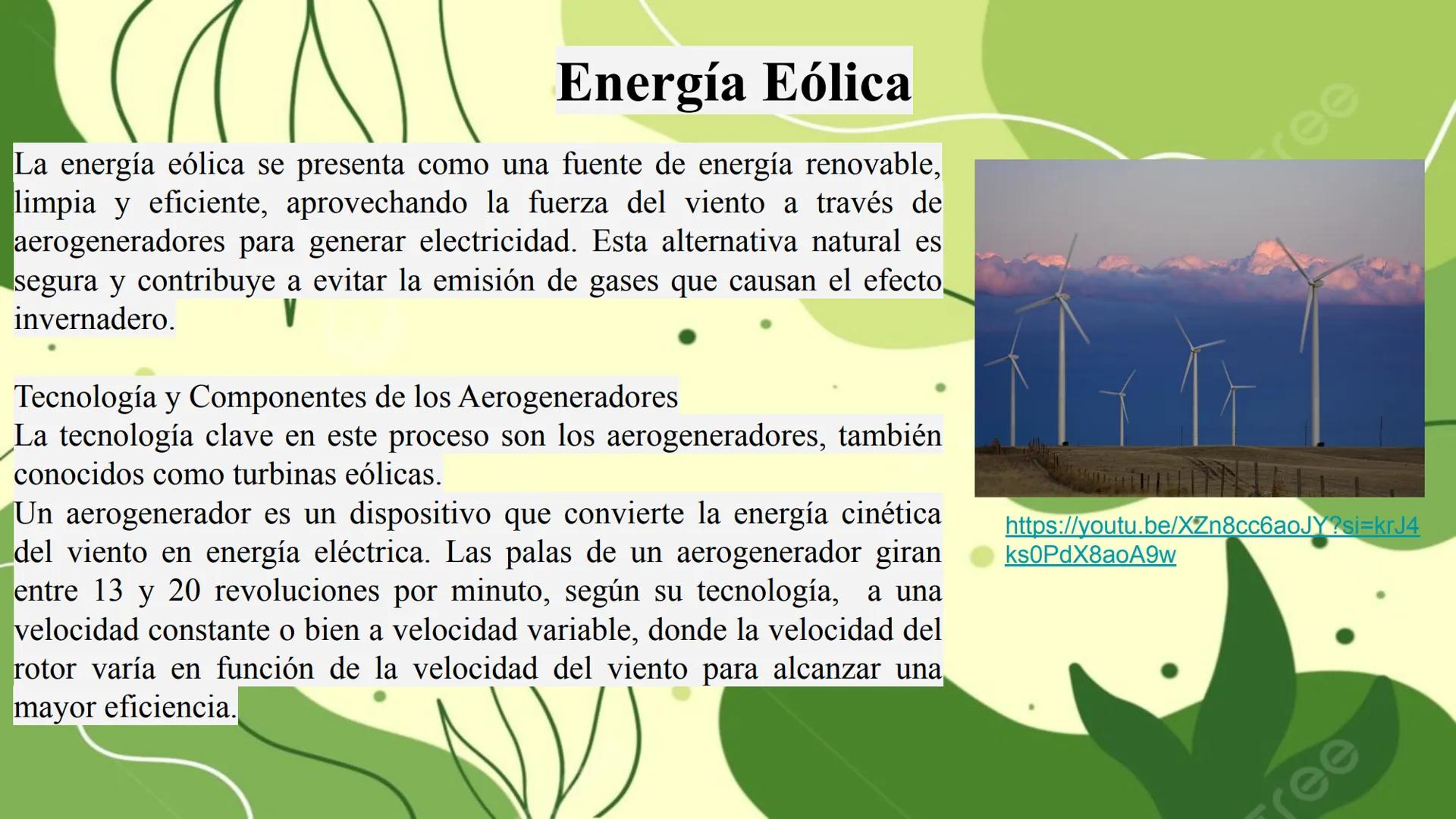 # Recursos energéticos ## Introducción
En esta presentación hablaremos de los
recursos energéticos, las renovables y las no
renovables dond
